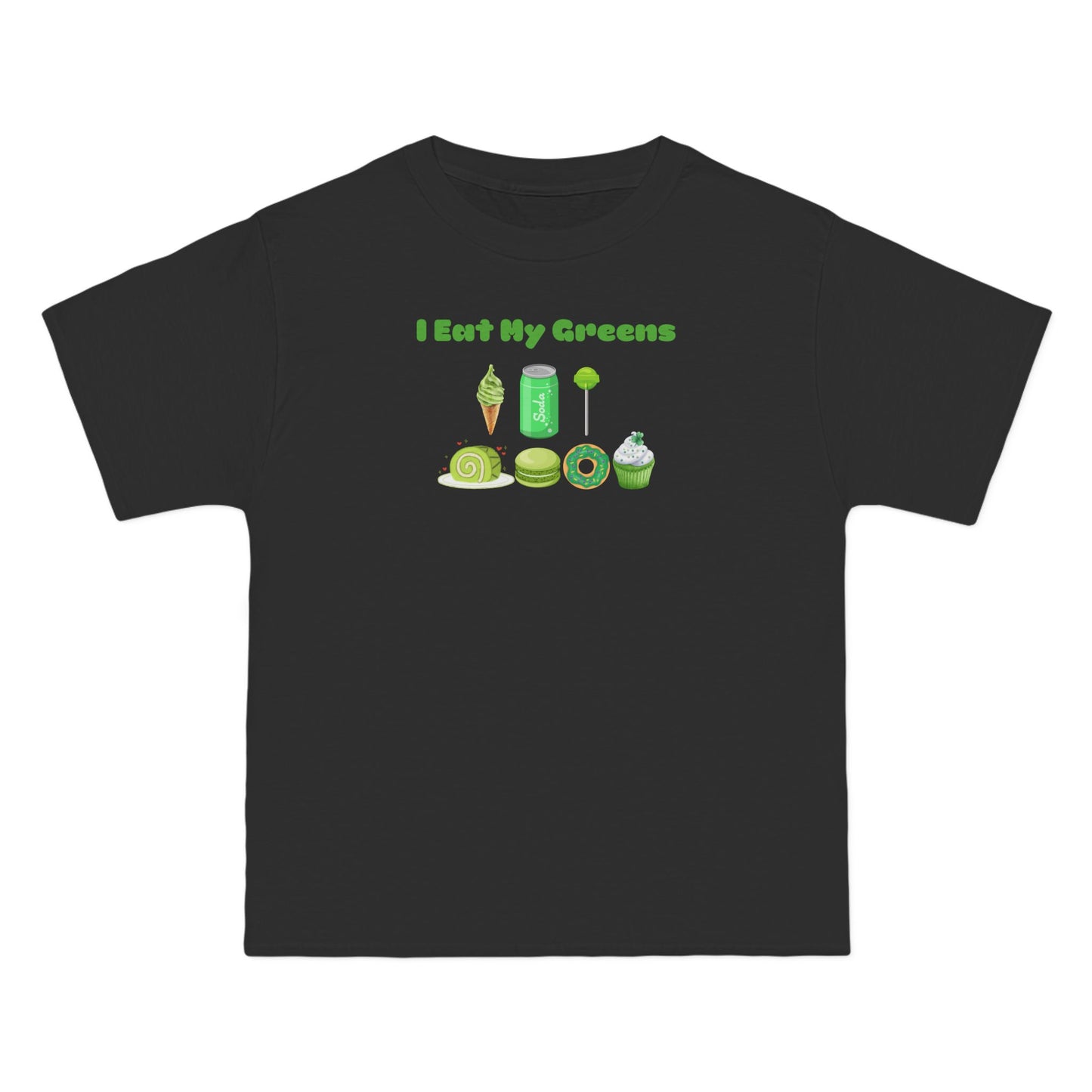 I Eat My Greens T-Shirt, Fun Graphic Tee, Humor Shirt, Casual Everyday Wear, Gift for Foodies, Eco-Friendly Fashion