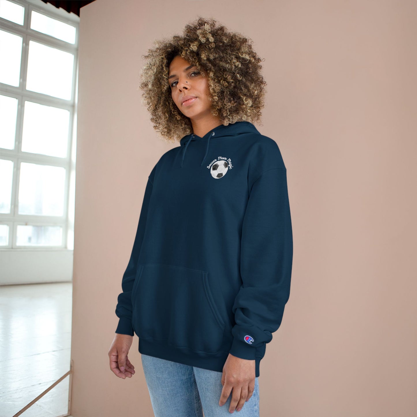 Soccer Mom Hoodie - Perfect Gift for Soccer Moms, Sporty Apparel, Cozy Layer, Unique Soccer Gift, Fun Mom Merchandise