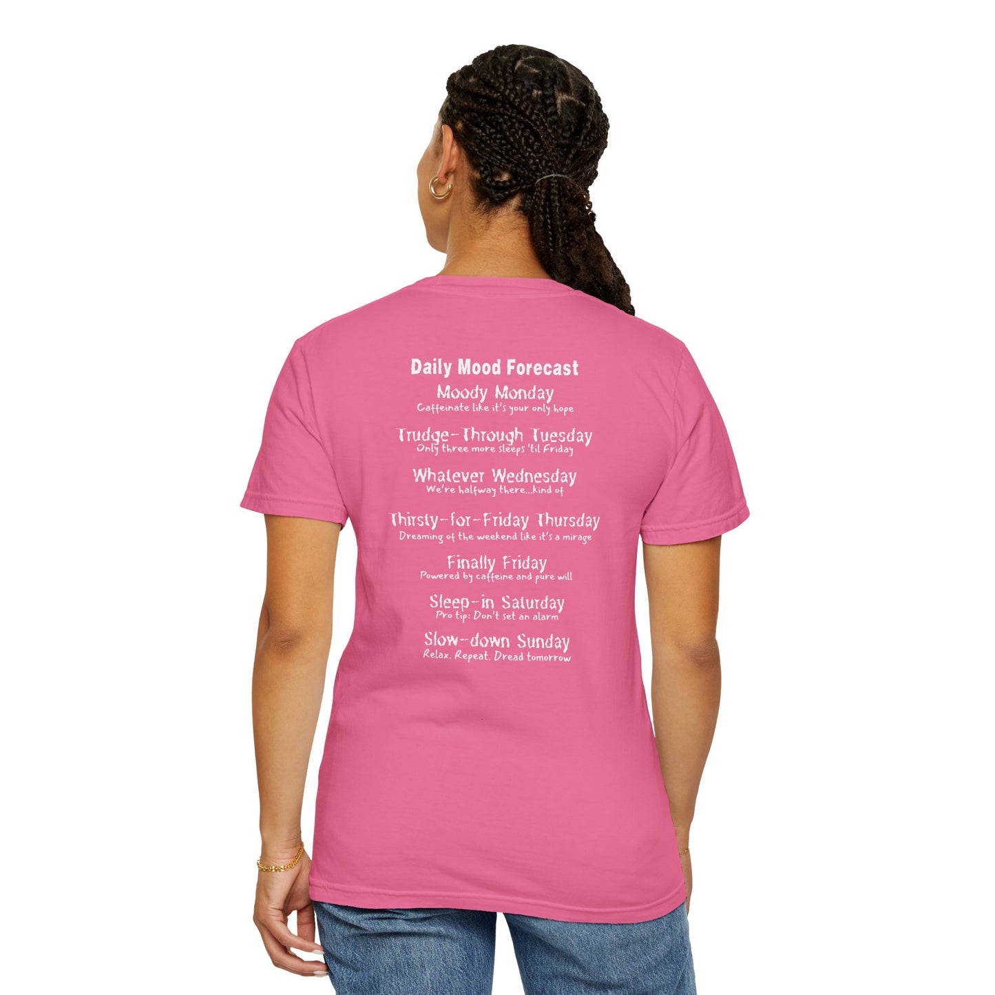 Daily Dose of Motivation, Mood Forecast Tee, Unisex Inspirational Shirt, Positive Vibes Top, Encouragement Gift, Men Women Clothing