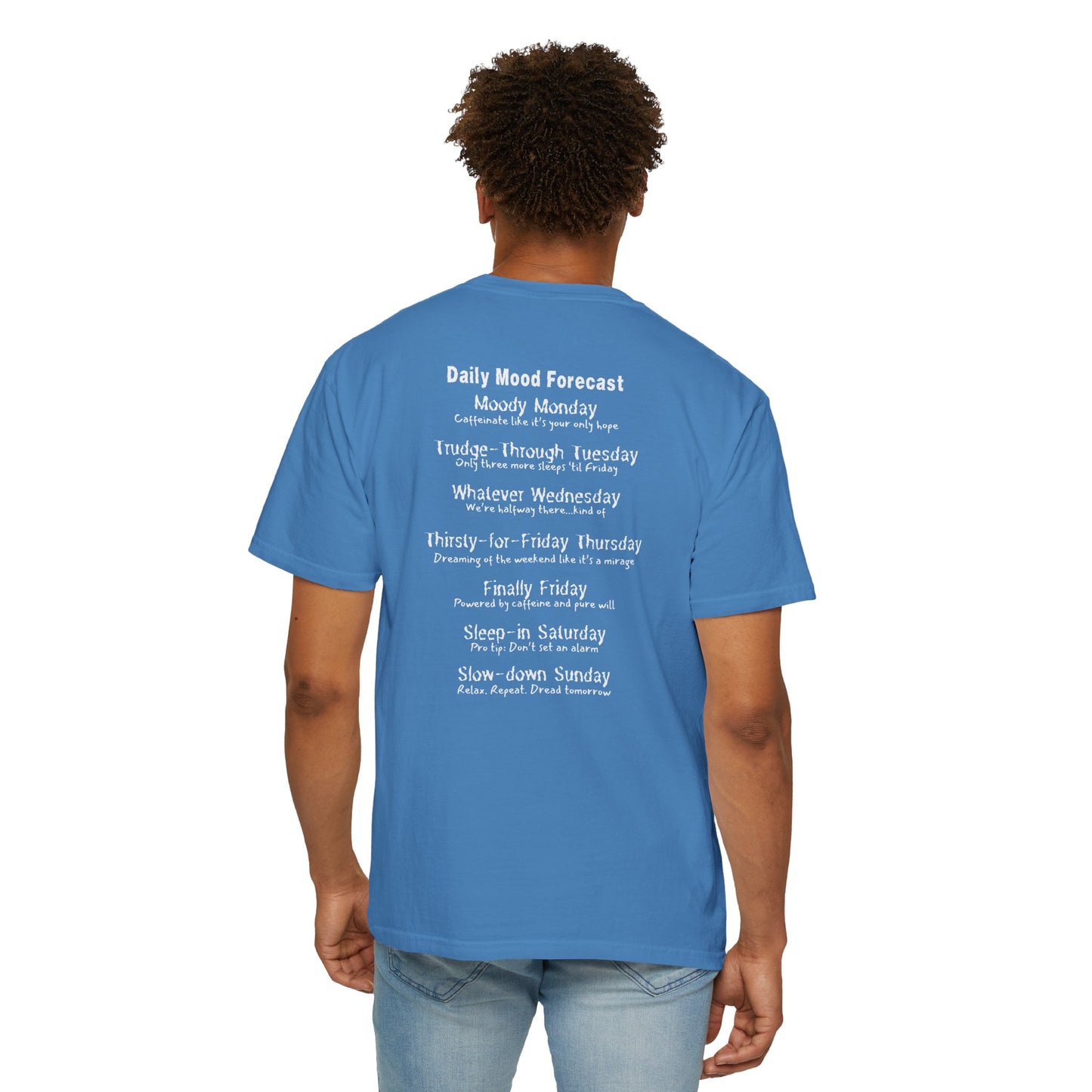 Daily Dose of Motivation, Mood Forecast Tee, Unisex Inspirational Shirt, Positive Vibes Top, Encouragement Gift, Men Women Clothing