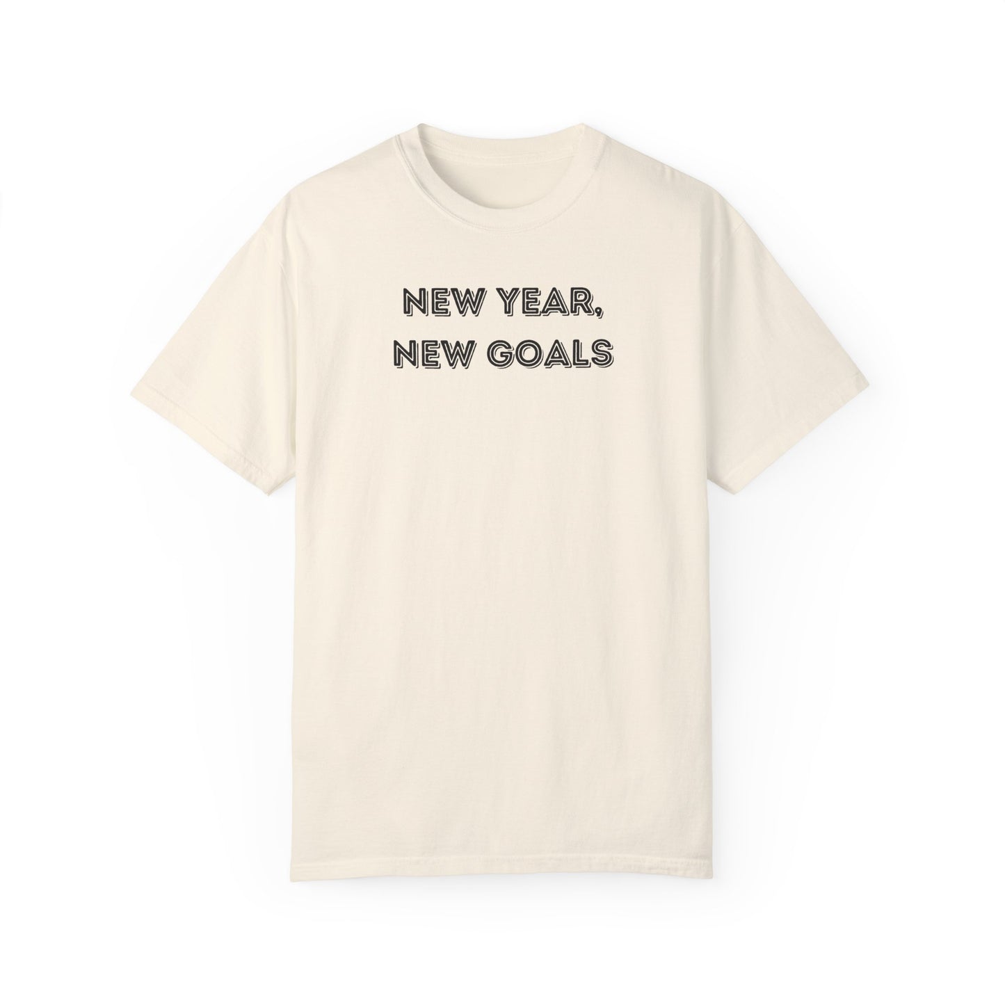 New Year, New Goals Unisex T-shirt, Resolution Shirt, Inspirational Tee, Motivational Top, Goal Setting, Fitness Apparel