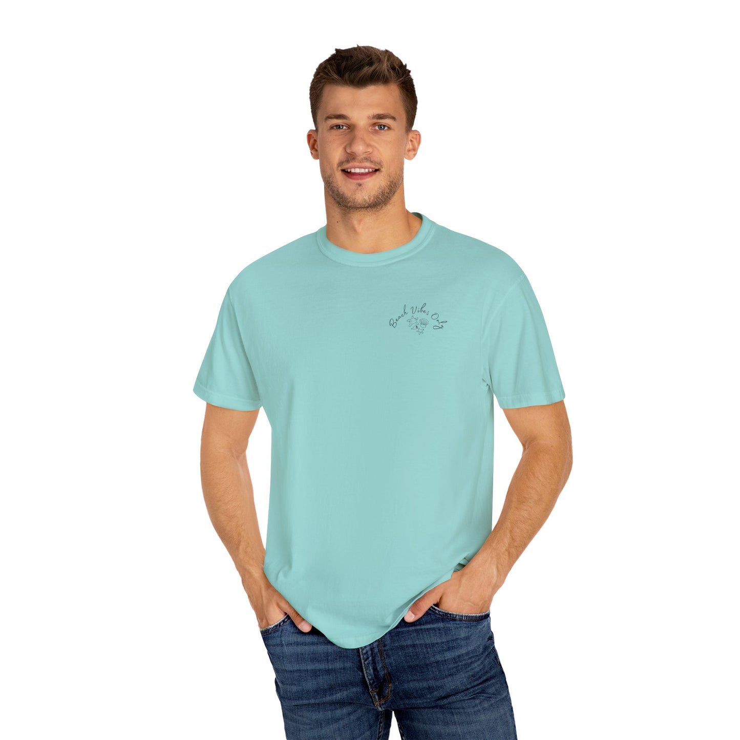 Tropical Island Unisex T-Shirt, Relaxed Fit Beachwear, Summer Vibes, Vacation Essential, Gift for Nature Lovers