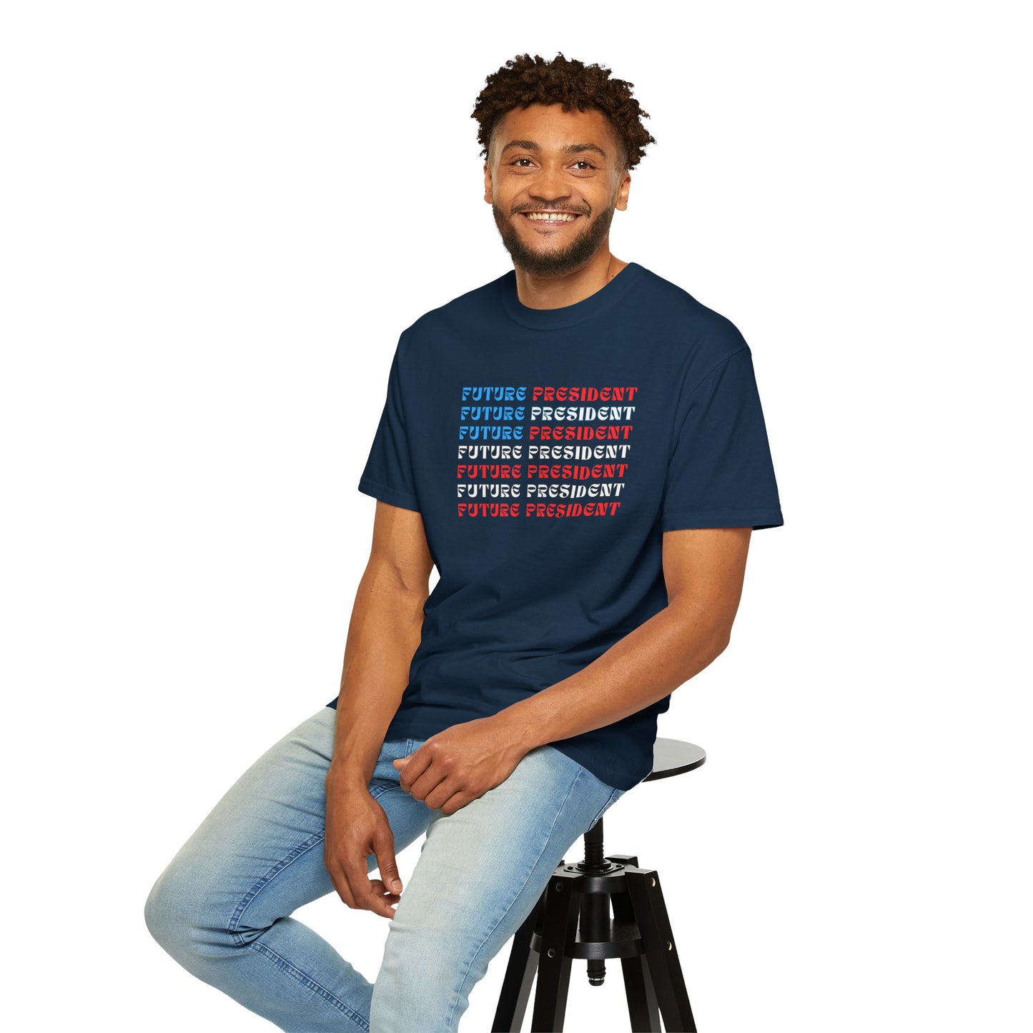 "Future President" Unisex Garment-Dyed T-shirt