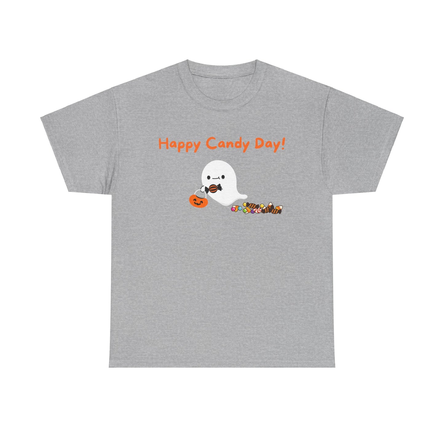 "Happy Candy Day!" Unisex Heavy Cotton Tee