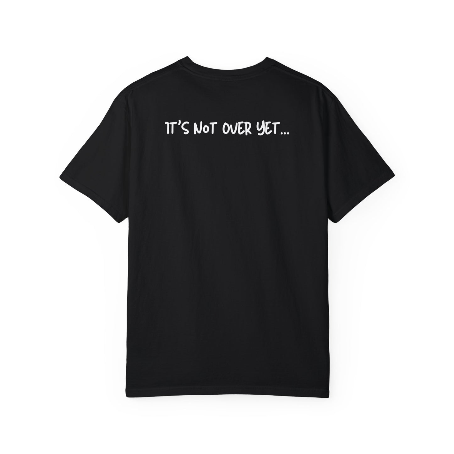 100 Days of School Unisex Garment-Dyed T-shirt, School Milestone Tee, Teacher Shirt, Back to School Gift, It's Not Over Yet Shirt