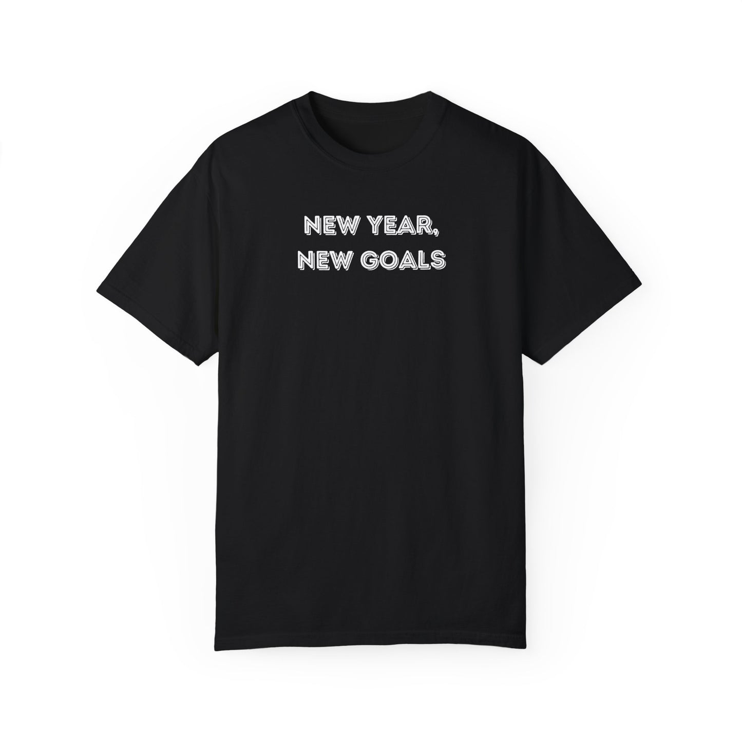 New Year, New Goals Unisex T-shirt, Resolution Shirt, Inspirational Tee, Motivational Top, Goal Setting, Fitness Apparel