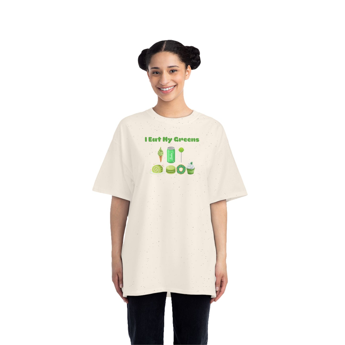 I Eat My Greens T-Shirt, Fun Graphic Tee, Humor Shirt, Casual Everyday Wear, Gift for Foodies, Eco-Friendly Fashion