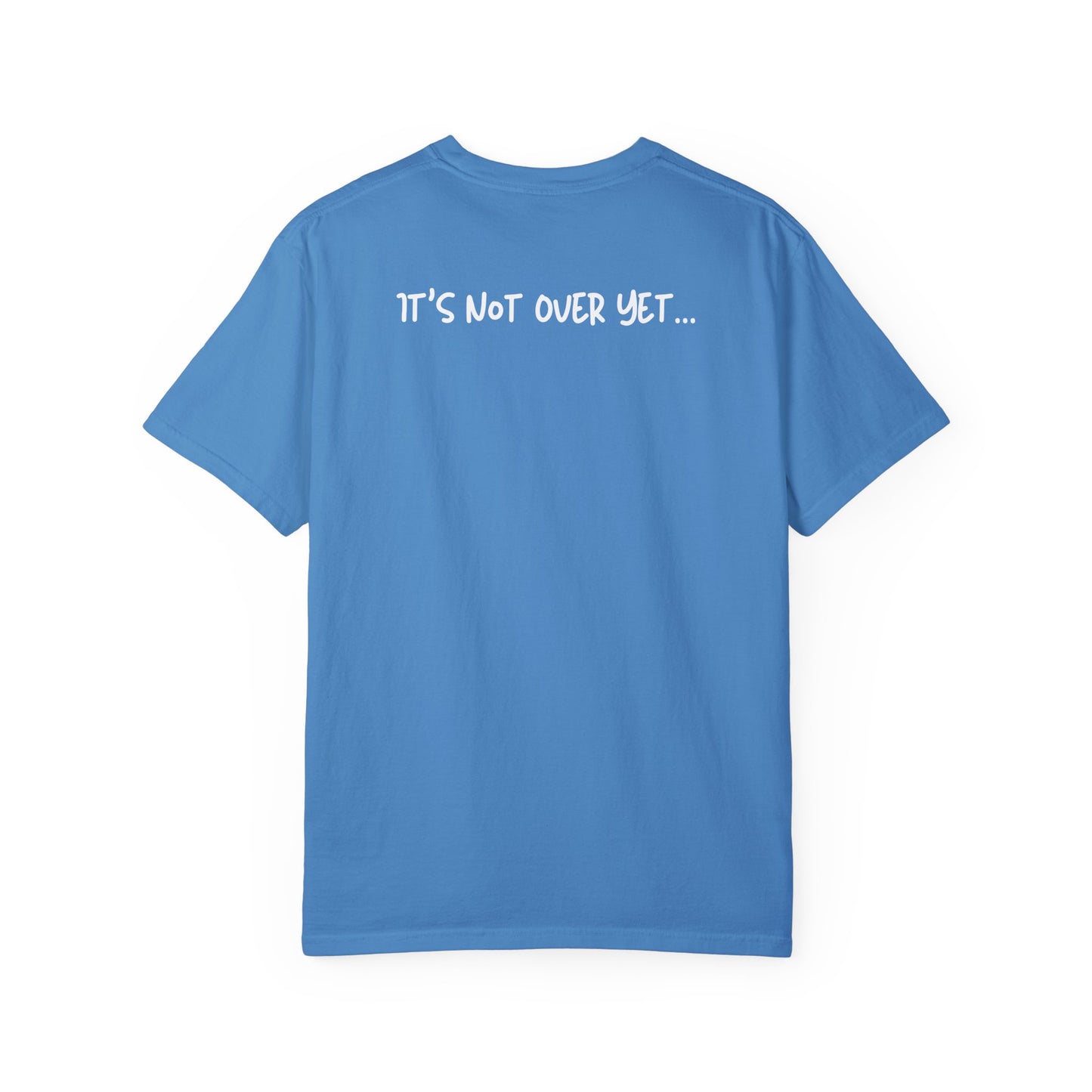 100 Days of School Unisex Garment-Dyed T-shirt, School Milestone Tee, Teacher Shirt, Back to School Gift, It's Not Over Yet Shirt