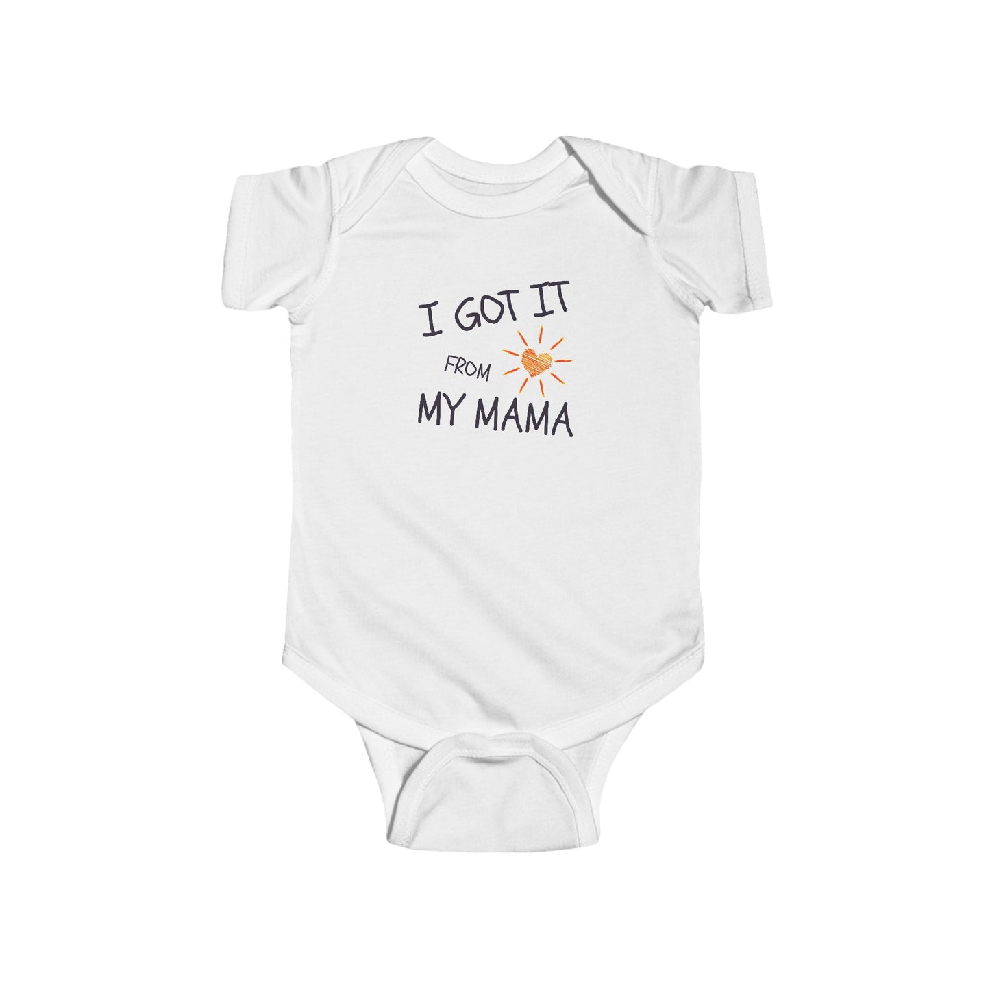 Baby Bodysuit Matching Set 'Got It From My Mom'