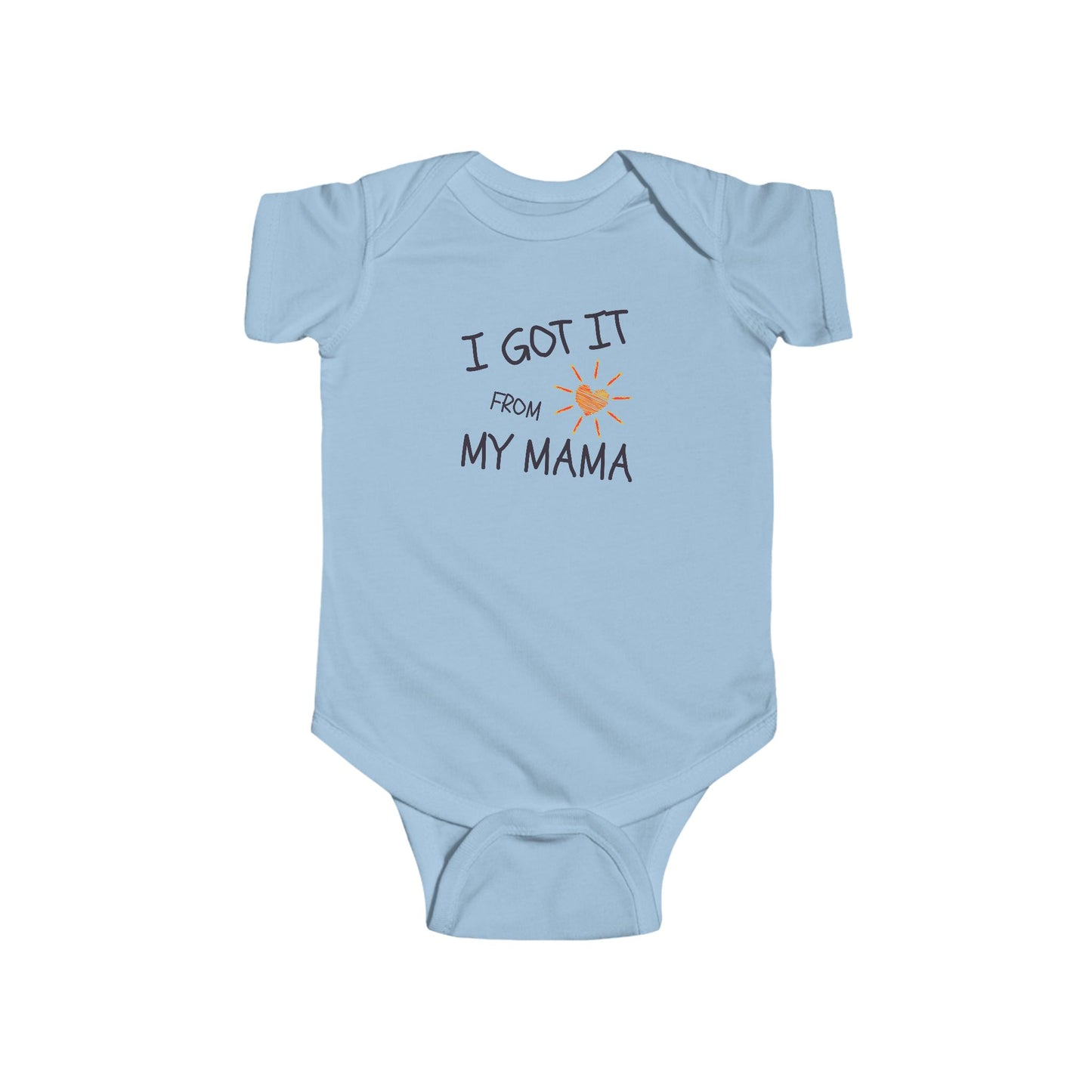 Baby Bodysuit Matching Set 'Got It From My Mom'