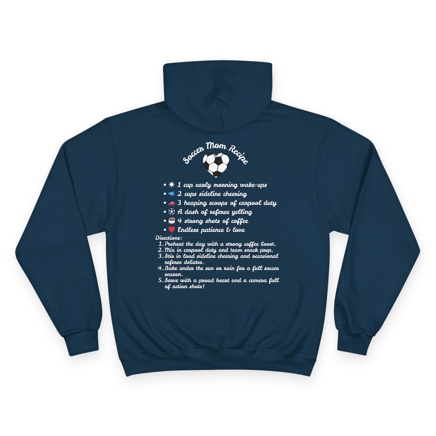 Soccer Mom Hoodie - Perfect Gift for Soccer Moms, Sporty Apparel, Cozy Layer, Unique Soccer Gift, Fun Mom Merchandise