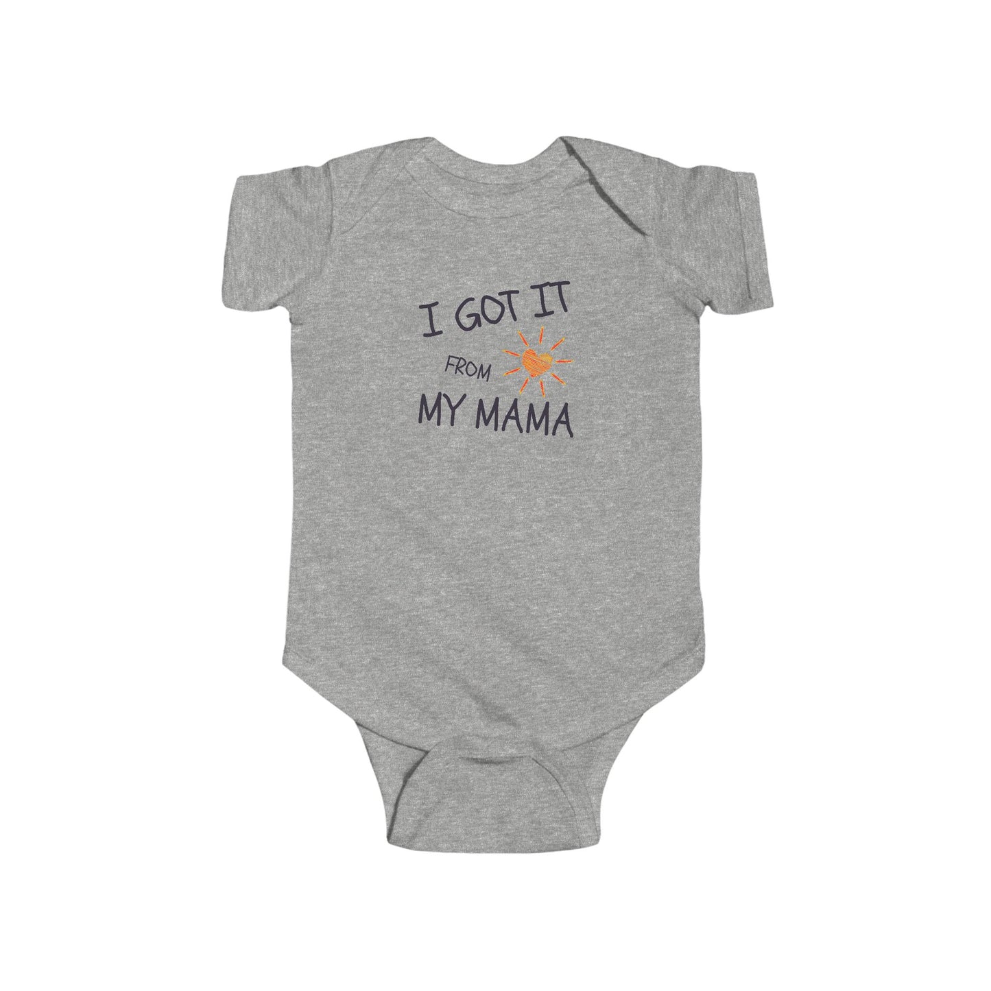 Baby Bodysuit Matching Set 'Got It From My Mom'
