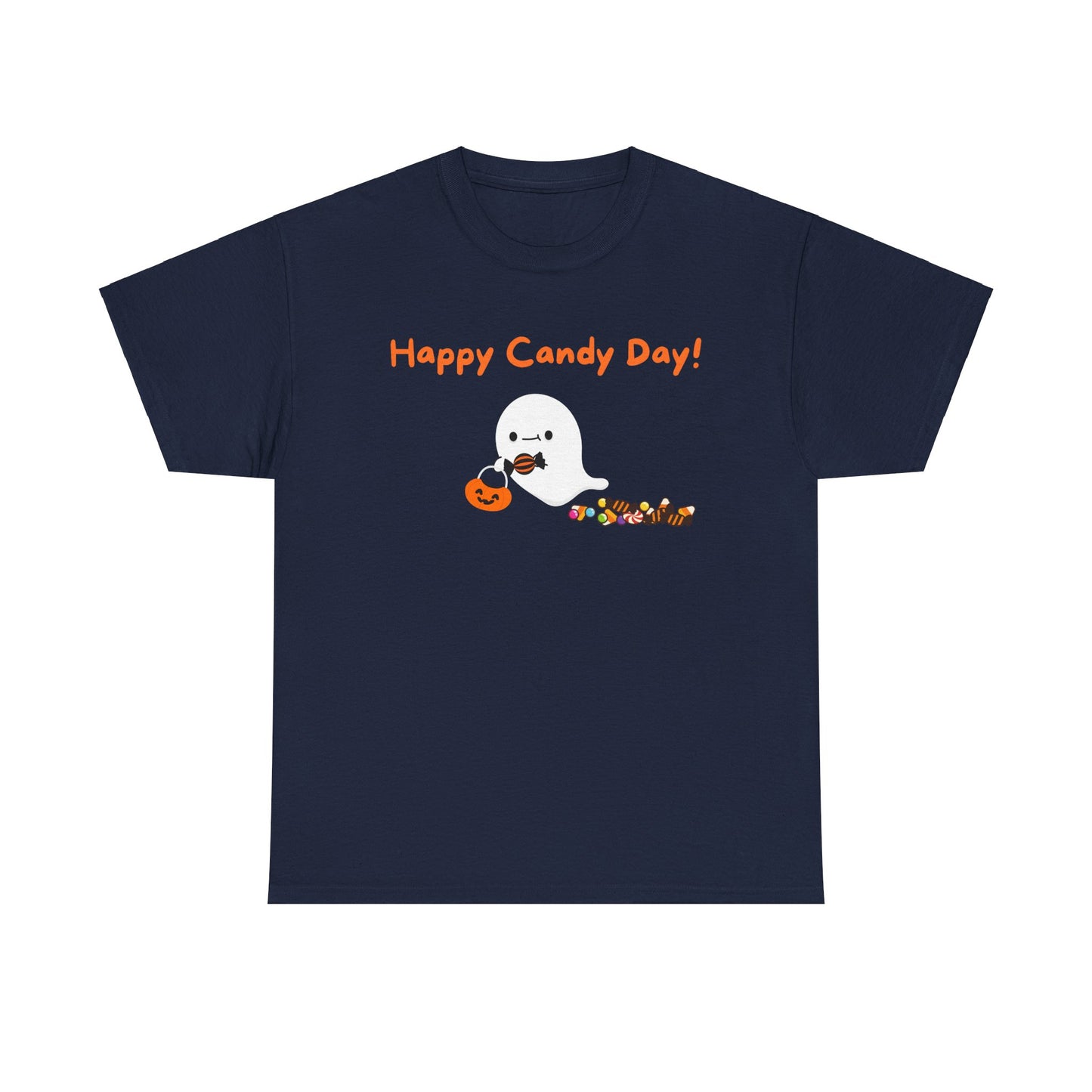 "Happy Candy Day!" Unisex Heavy Cotton Tee