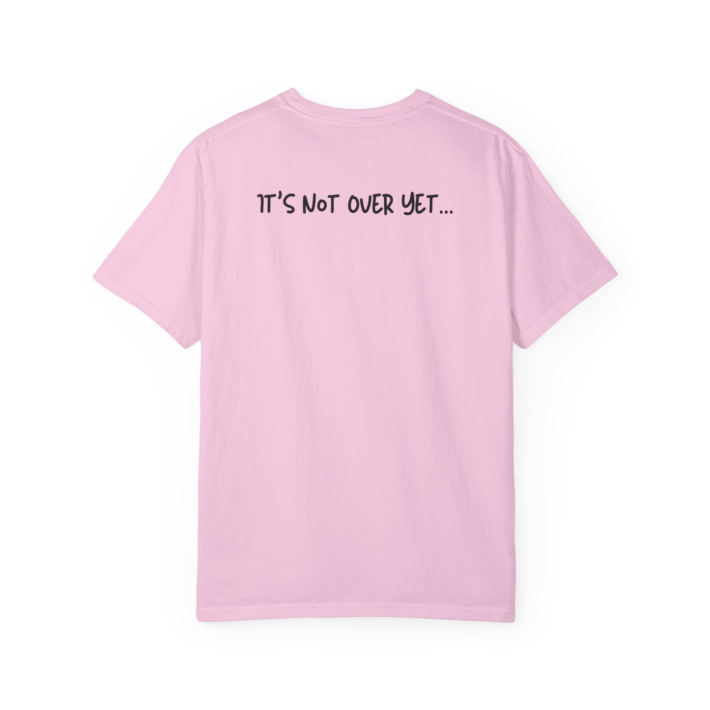 100 Days of School Unisex Garment-Dyed T-shirt, School Milestone Tee, Teacher Shirt, Back to School Gift, It's Not Over Yet Shirt