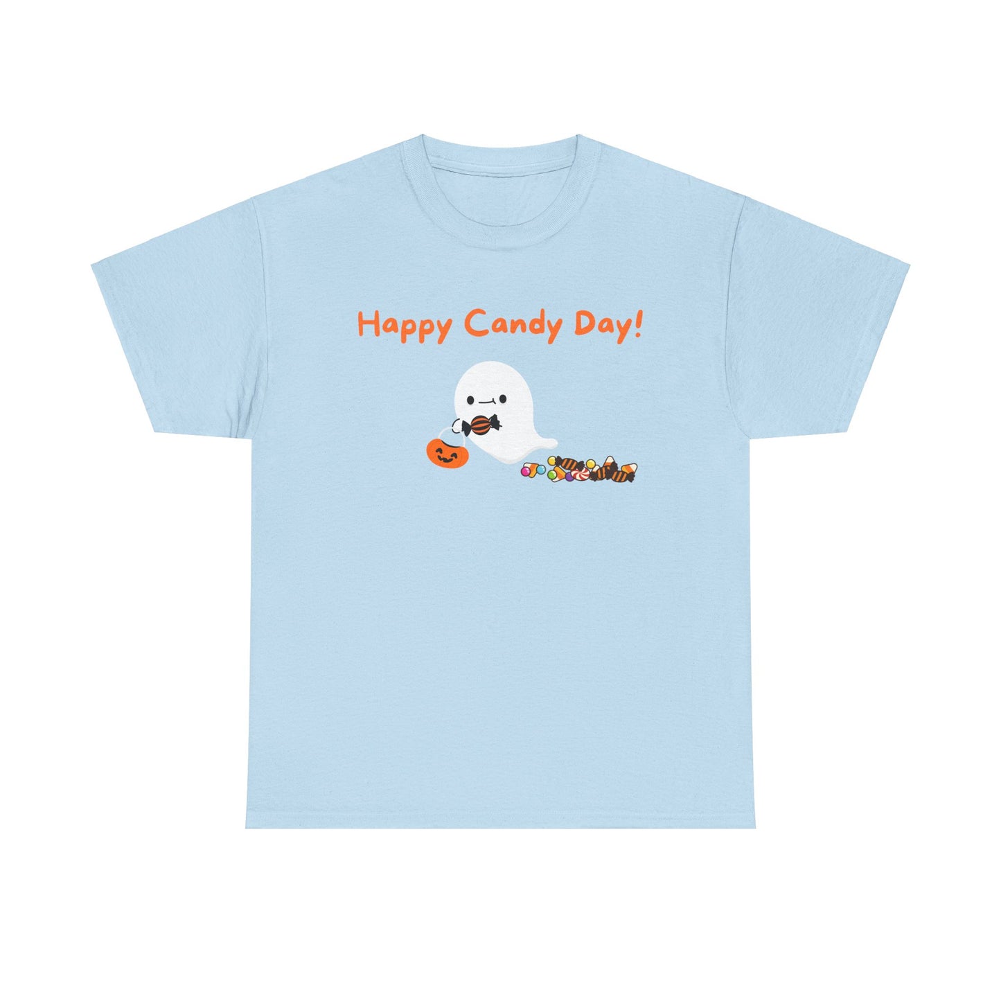 "Happy Candy Day!" Unisex Heavy Cotton Tee