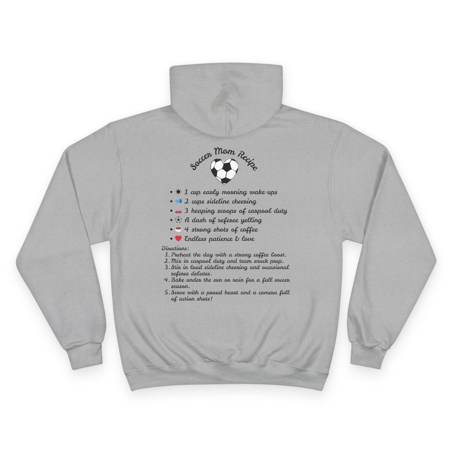 Soccer Mom Hoodie - Perfect Gift for Soccer Moms, Sporty Apparel, Cozy Layer, Unique Soccer Gift, Fun Mom Merchandise