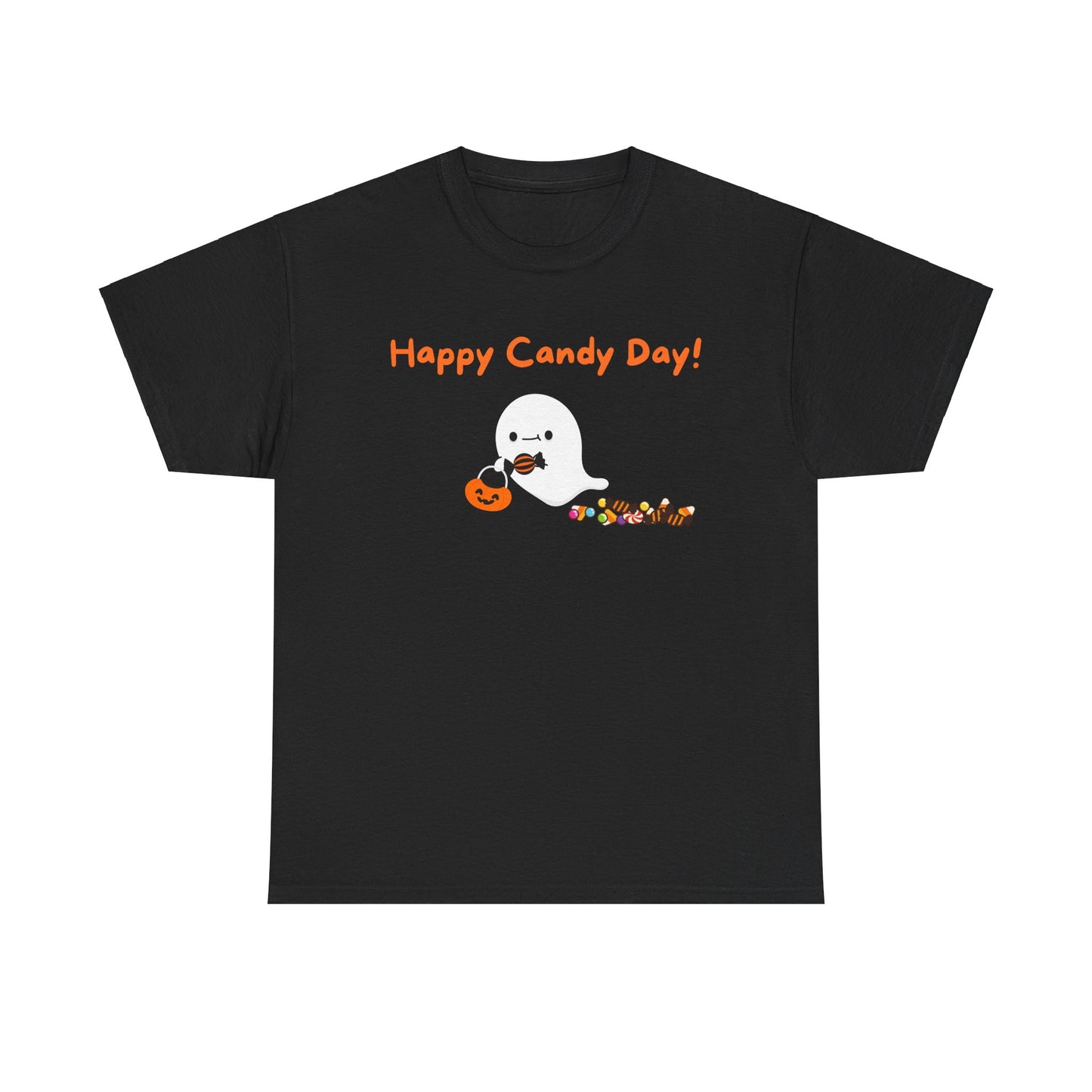 "Happy Candy Day!" Unisex Heavy Cotton Tee