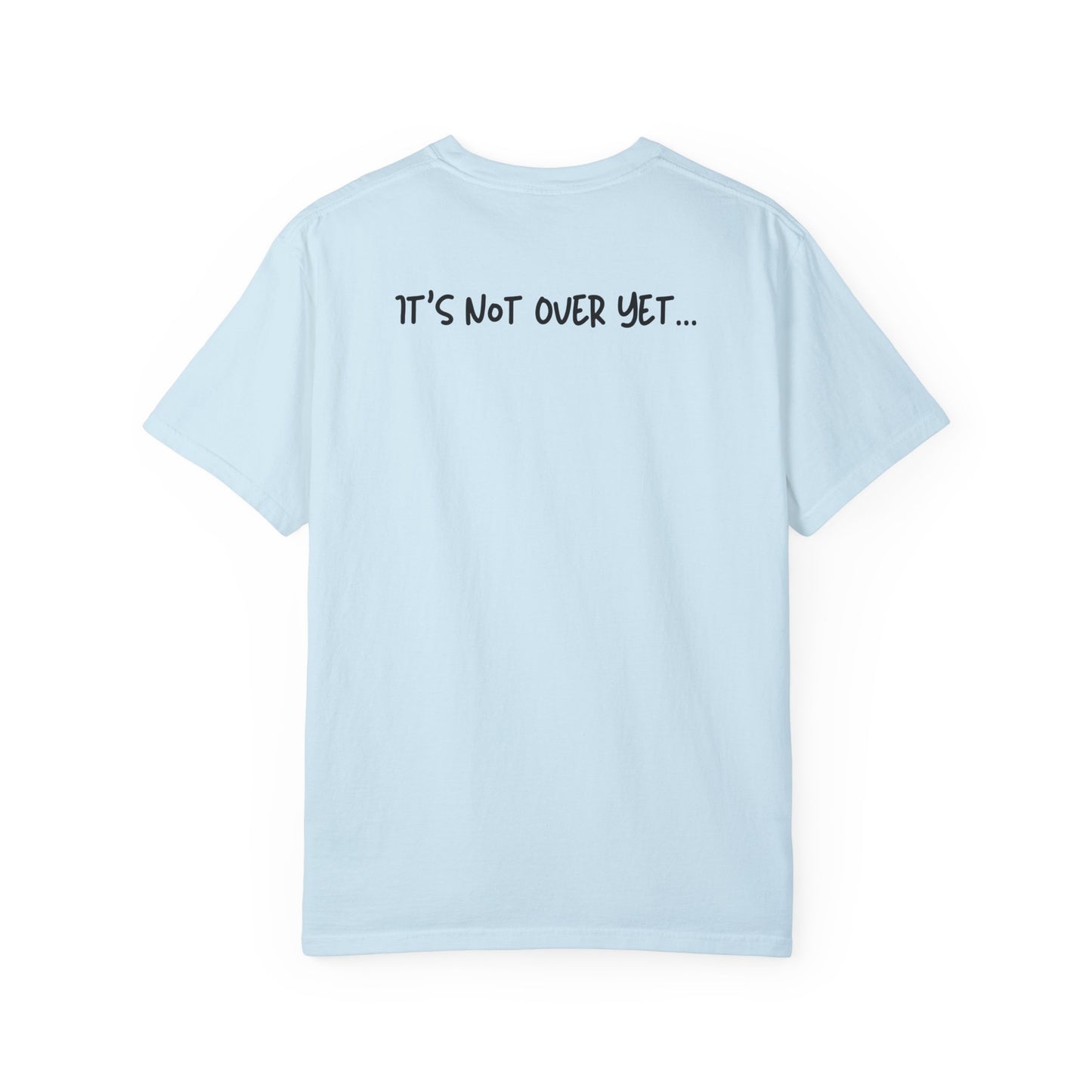 100 Days of School Unisex Garment-Dyed T-shirt, School Milestone Tee, Teacher Shirt, Back to School Gift, It's Not Over Yet Shirt