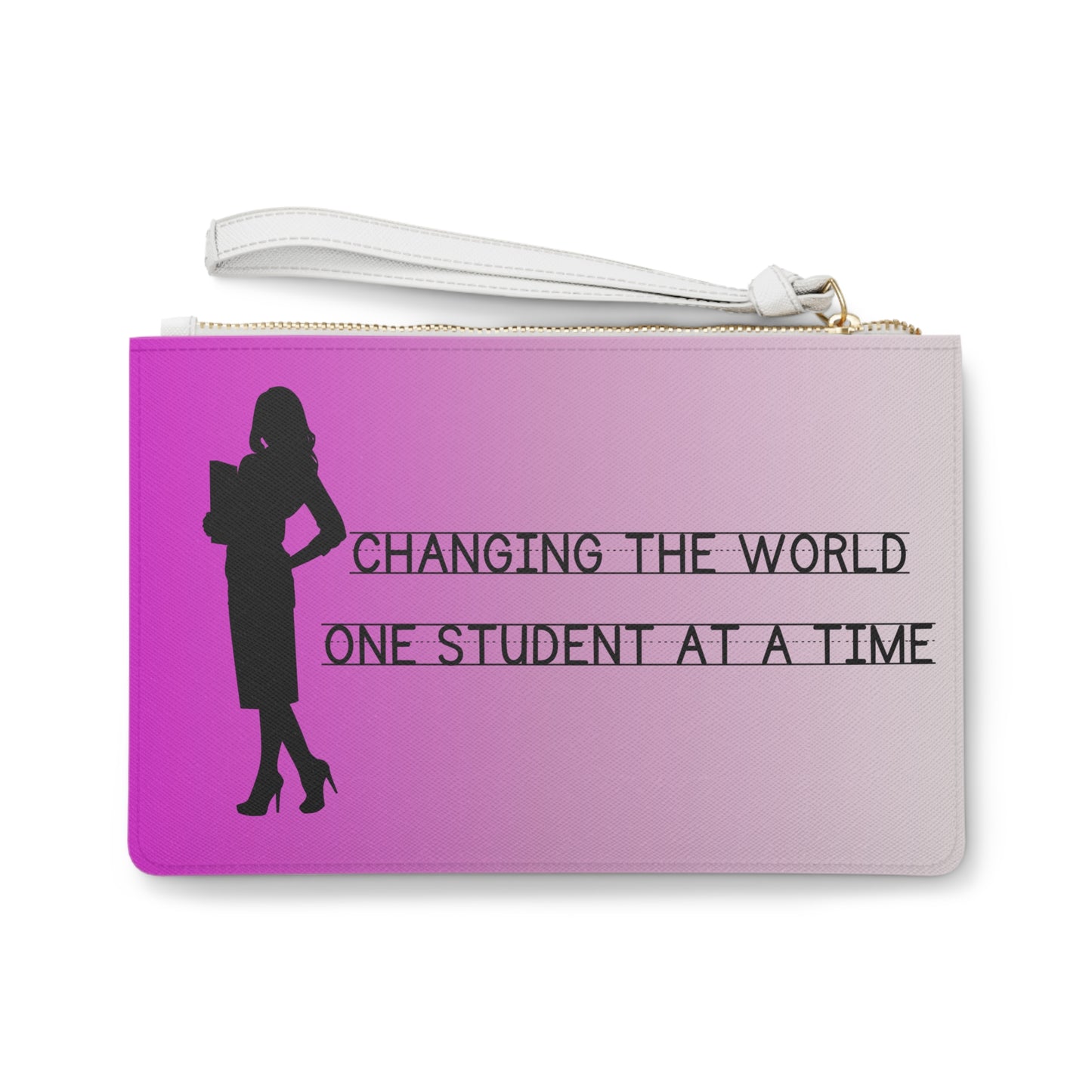 "Teaching Is My Superpower" Clutch Bag