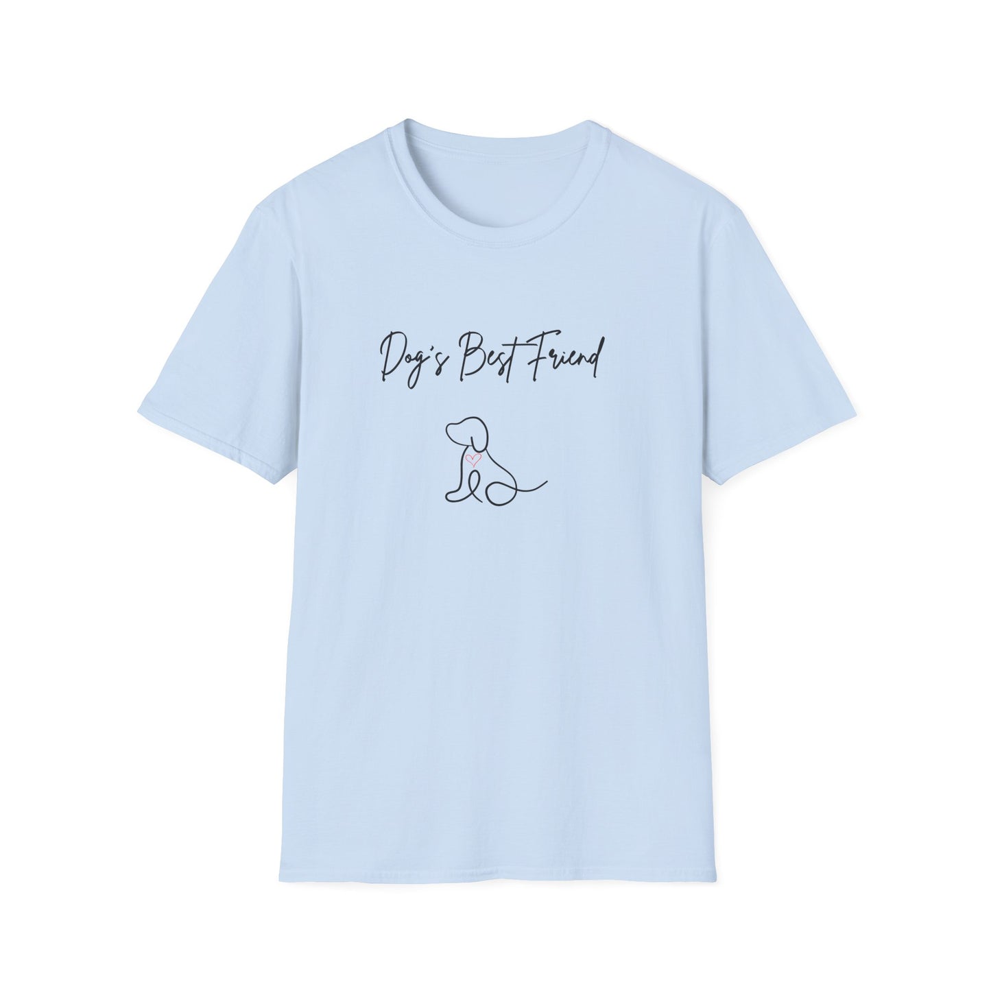 "Dog's Best Friend" Unisex Softstyle T-Shirt