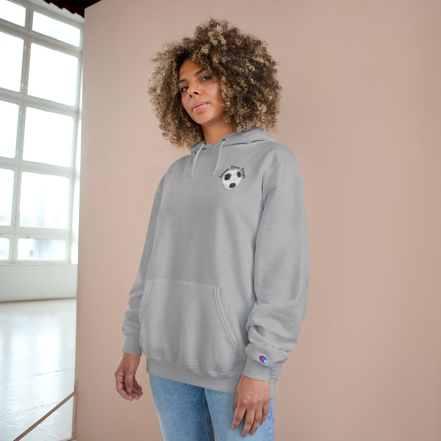 Soccer Mom Hoodie - Perfect Gift for Soccer Moms, Sporty Apparel, Cozy Layer, Unique Soccer Gift, Fun Mom Merchandise