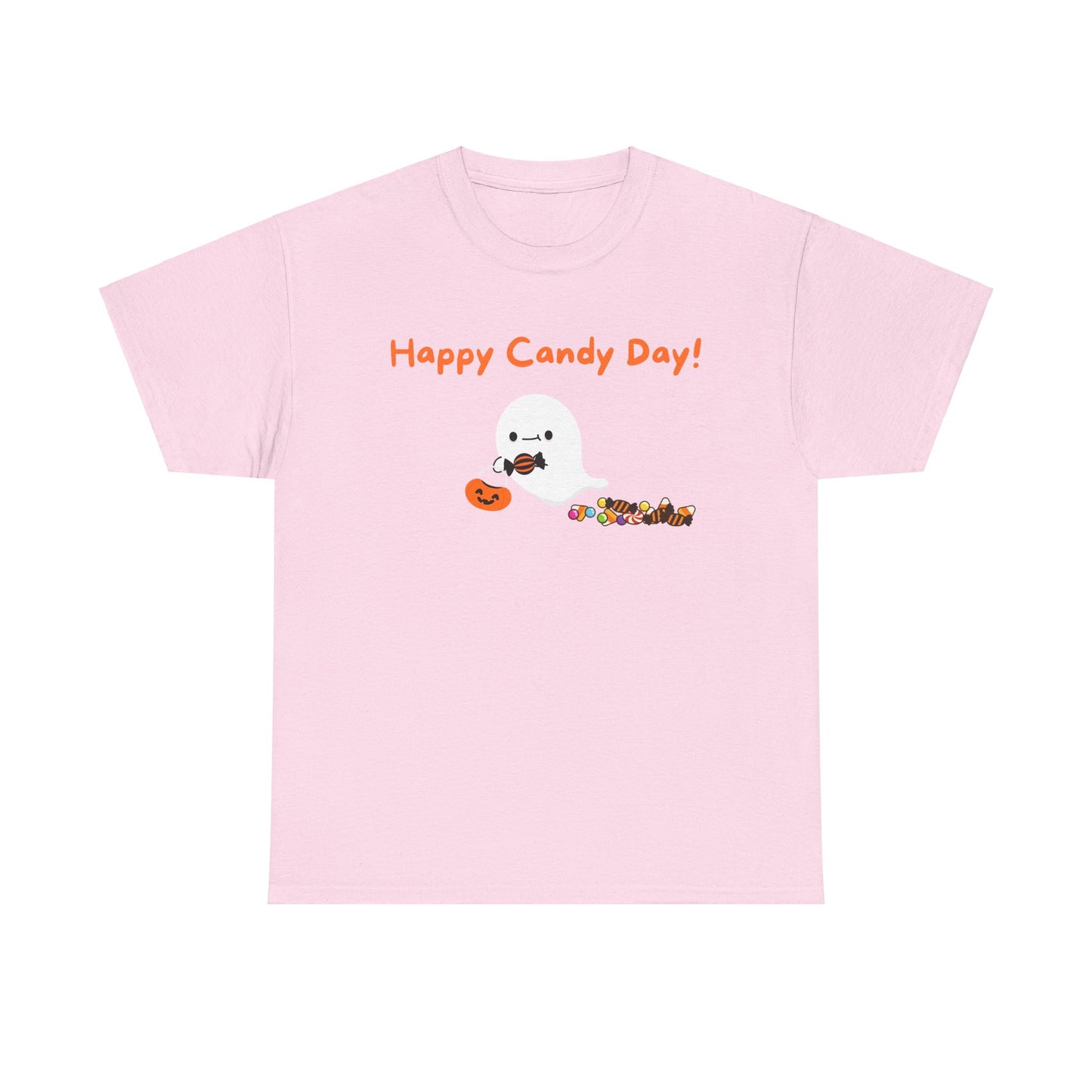"Happy Candy Day!" Unisex Heavy Cotton Tee