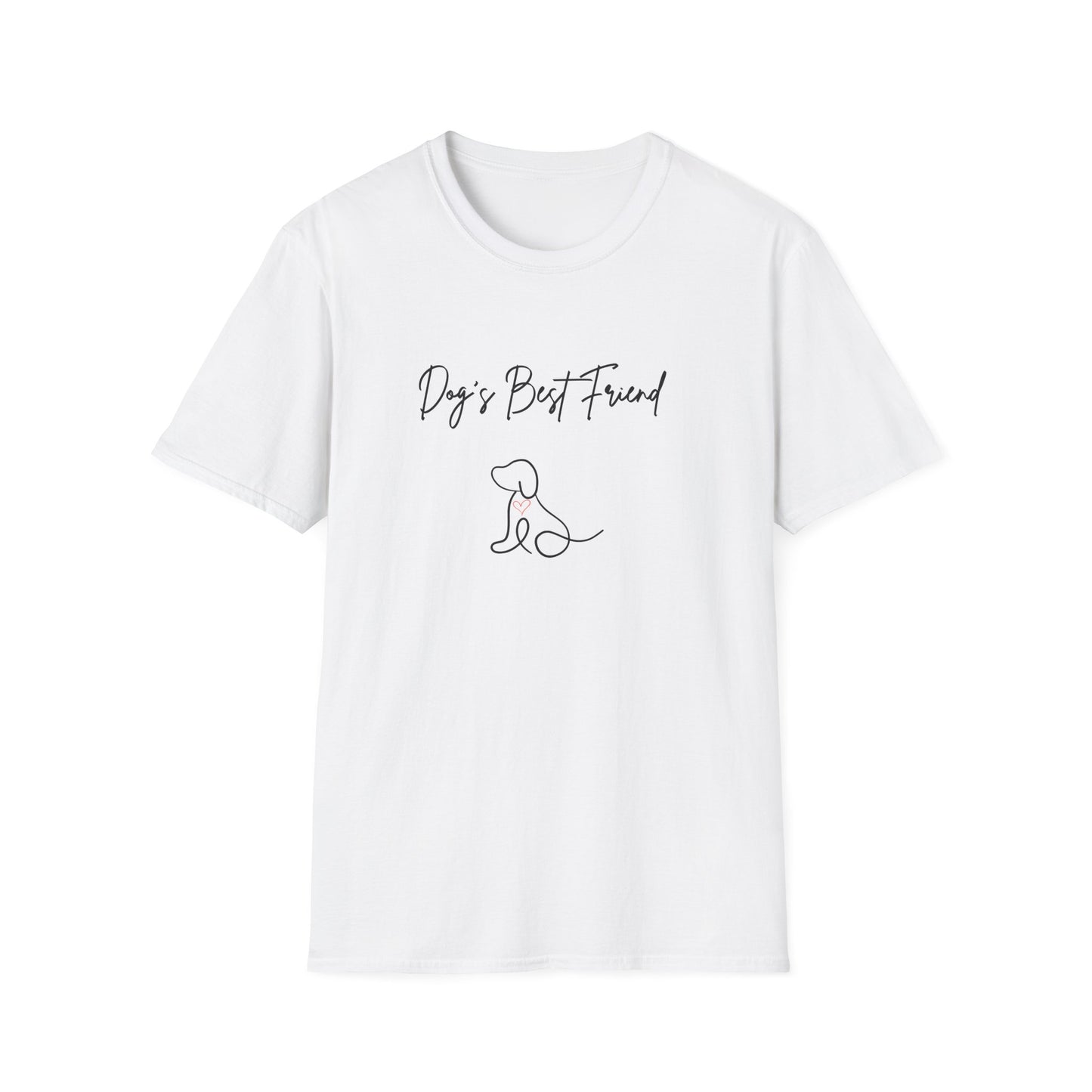 "Dog's Best Friend" Unisex Softstyle T-Shirt