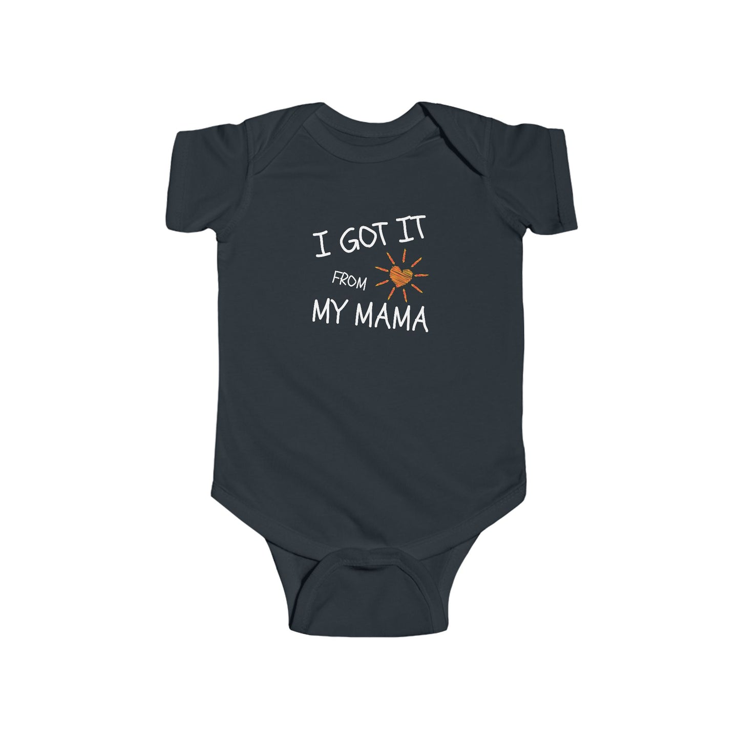 Baby Bodysuit Matching Set 'Got It From My Mom'