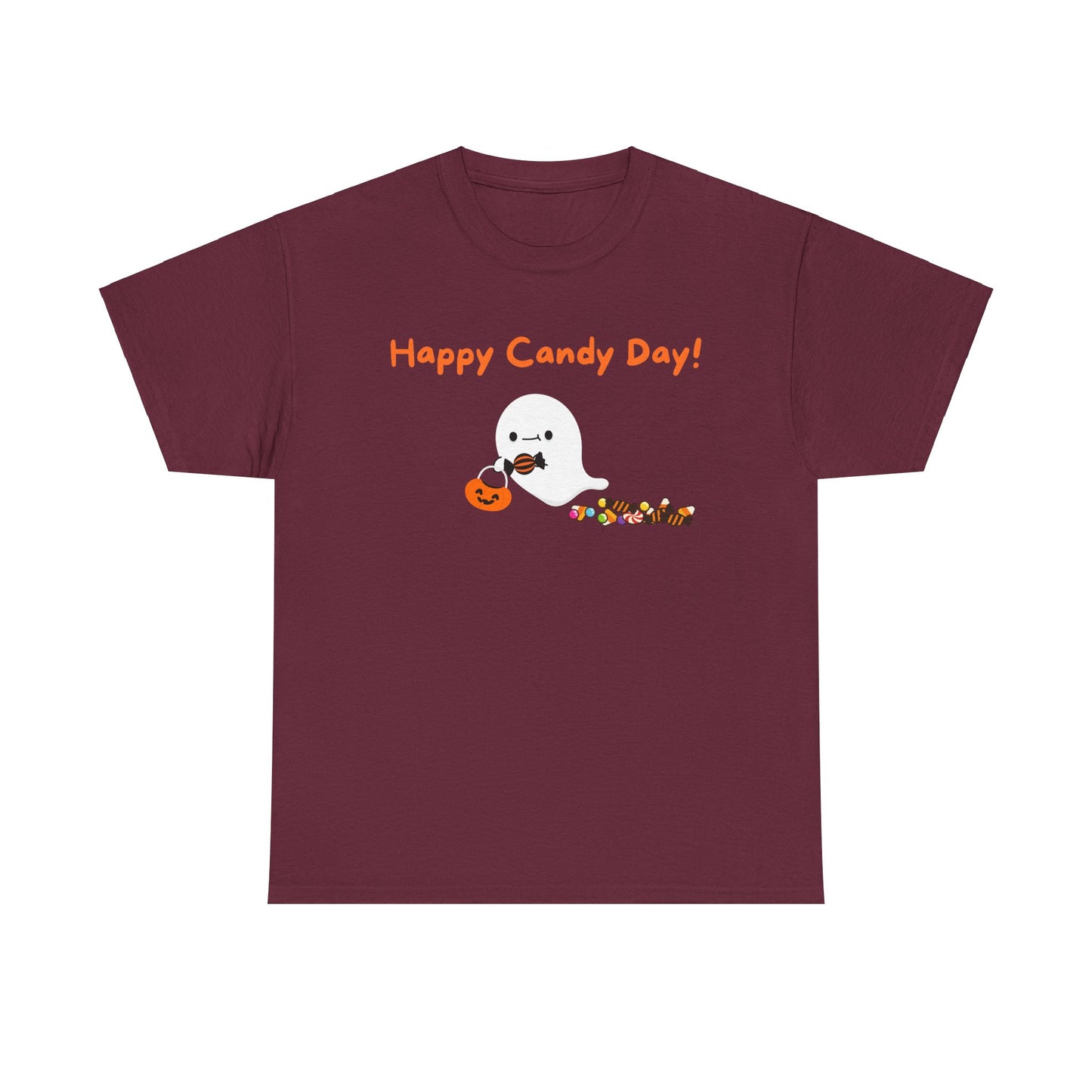 "Happy Candy Day!" Unisex Heavy Cotton Tee