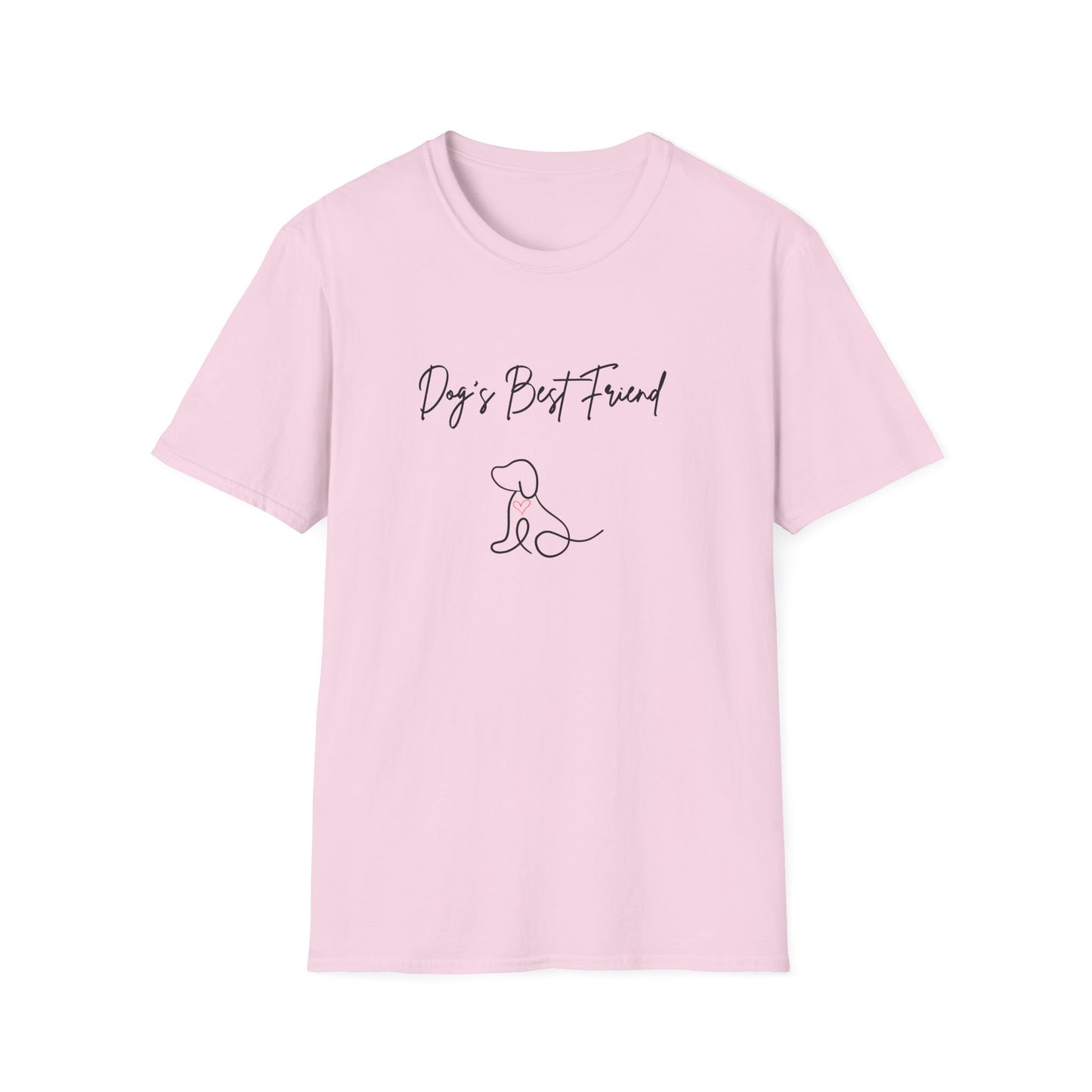 "Dog's Best Friend" Unisex Softstyle T-Shirt
