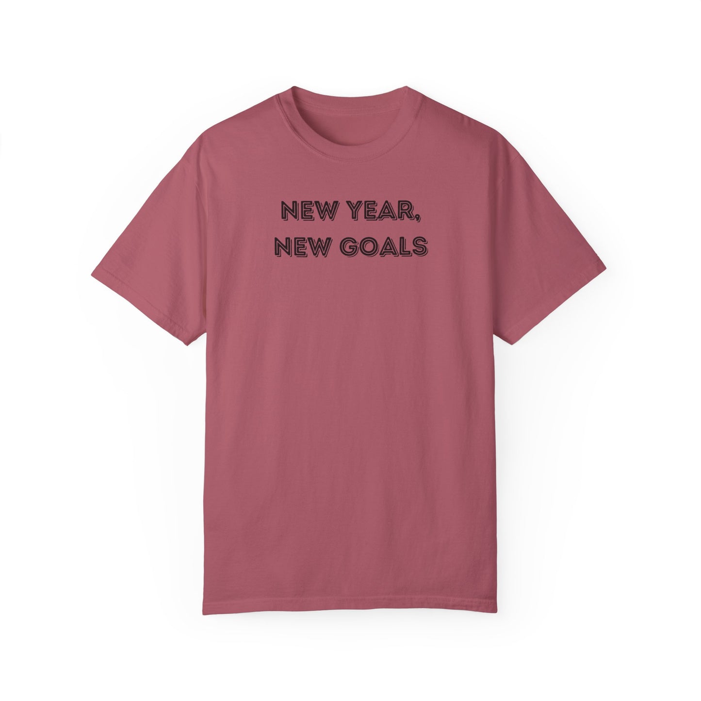 New Year, New Goals Unisex T-shirt, Resolution Shirt, Inspirational Tee, Motivational Top, Goal Setting, Fitness Apparel