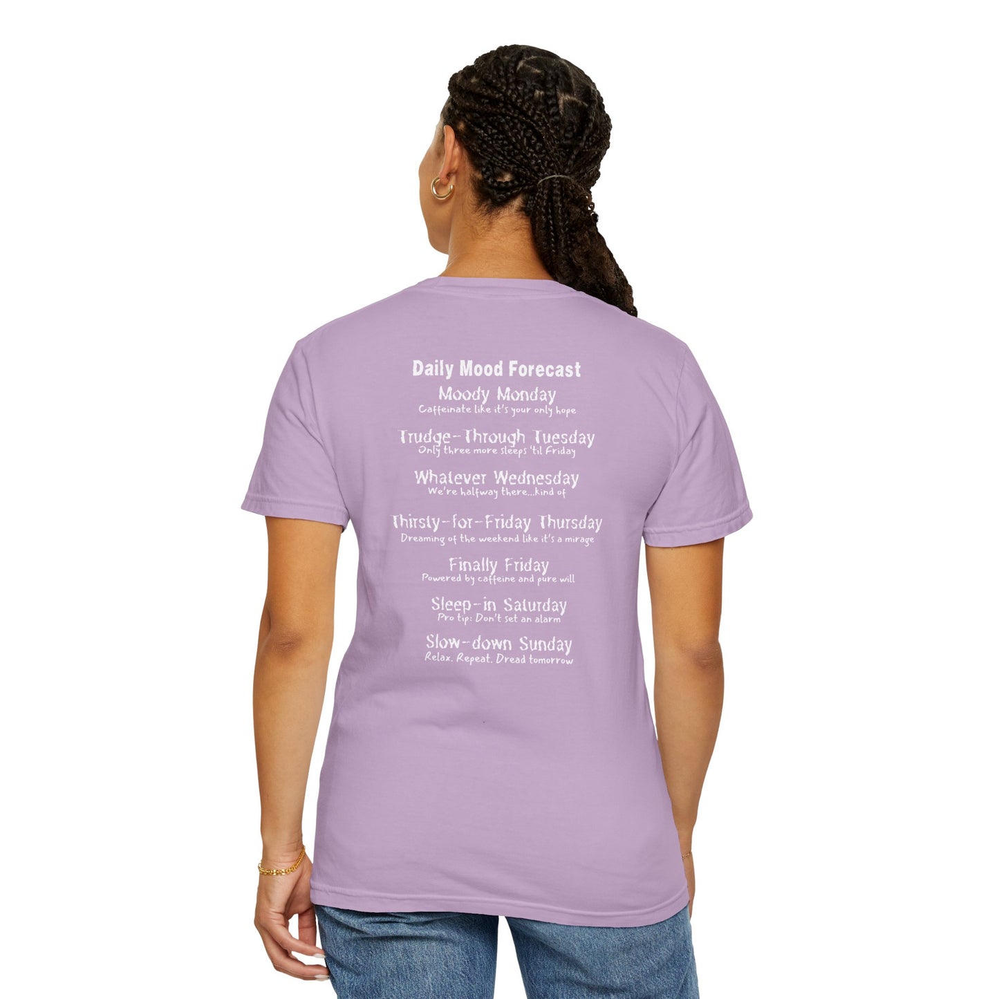 Daily Dose of Motivation, Mood Forecast Tee, Unisex Inspirational Shirt, Positive Vibes Top, Encouragement Gift, Men Women Clothing