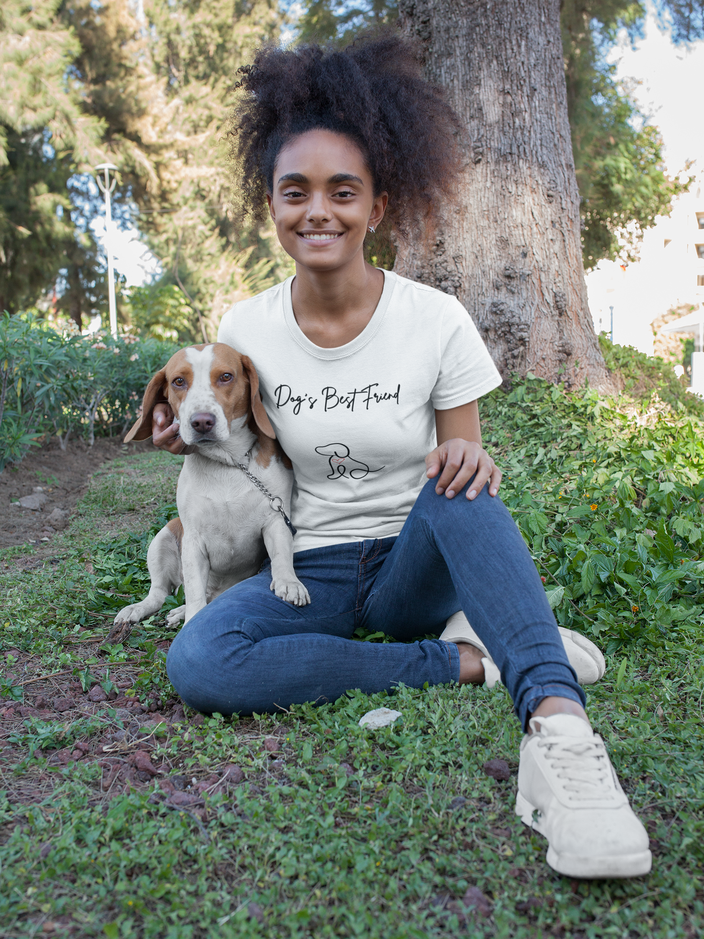 "Dog's Best Friend" Unisex Softstyle T-Shirt
