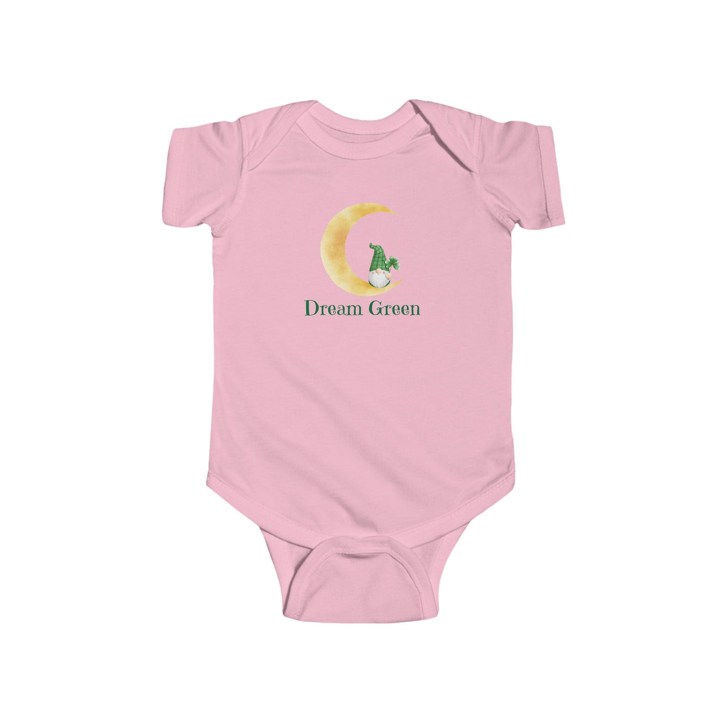 Dream Green Infant Bodysuit - Adorable Baby Outfit, Eco-Friendly Gift, Newborn Essentials, Playtime Attire, Cute Baby Clothing