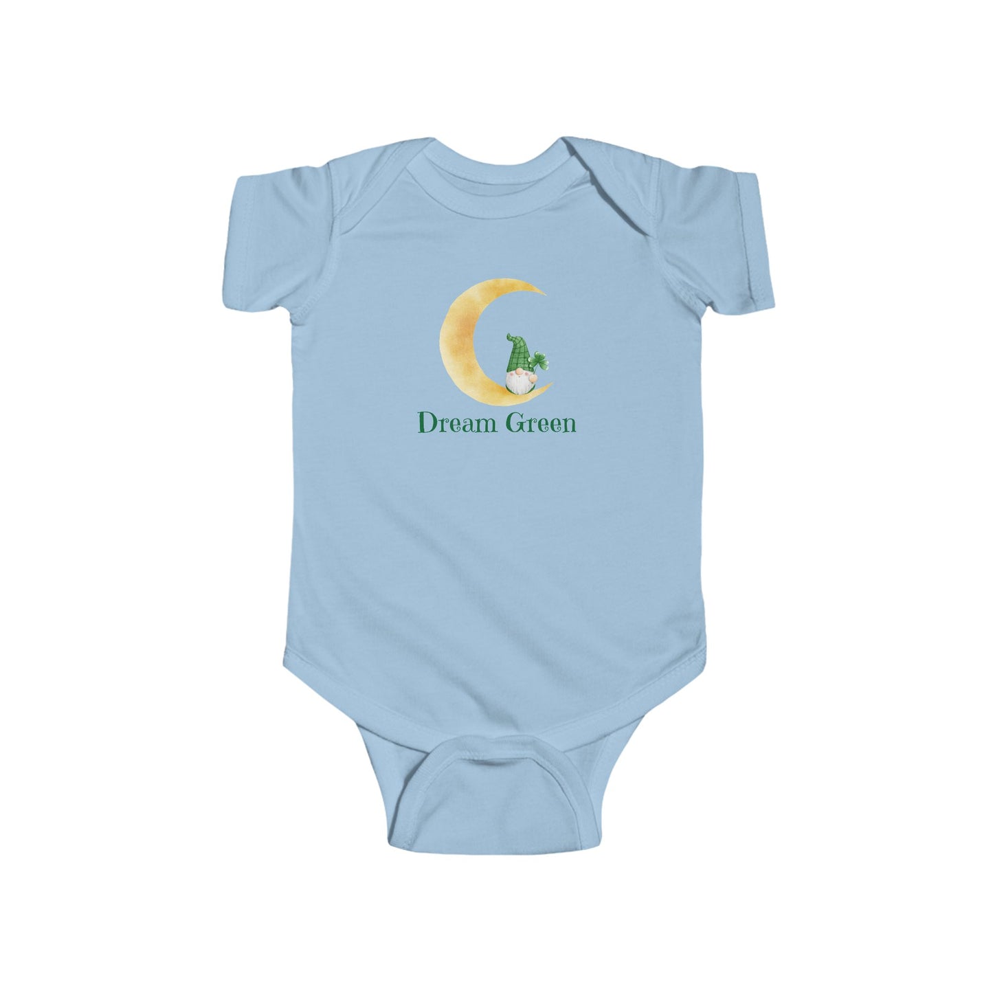 Dream Green Infant Bodysuit - Adorable Baby Outfit, Eco-Friendly Gift, Newborn Essentials, Playtime Attire, Cute Baby Clothing