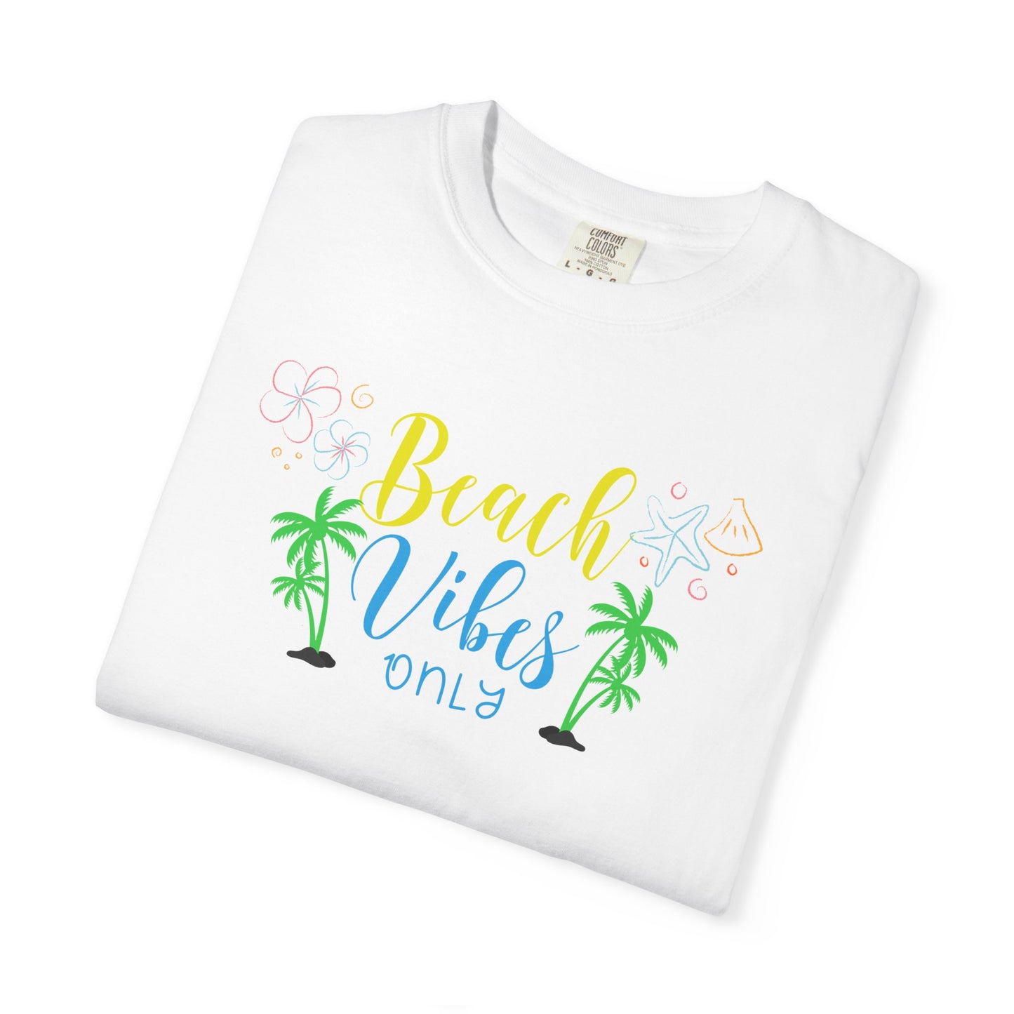 Beach Vibes T-Shirt | Unisex Garment-Dyed Tee for Summer | Casual Beachwear, Vacation Shirt, Gift for Sun Lovers, Summer Parties, [...]