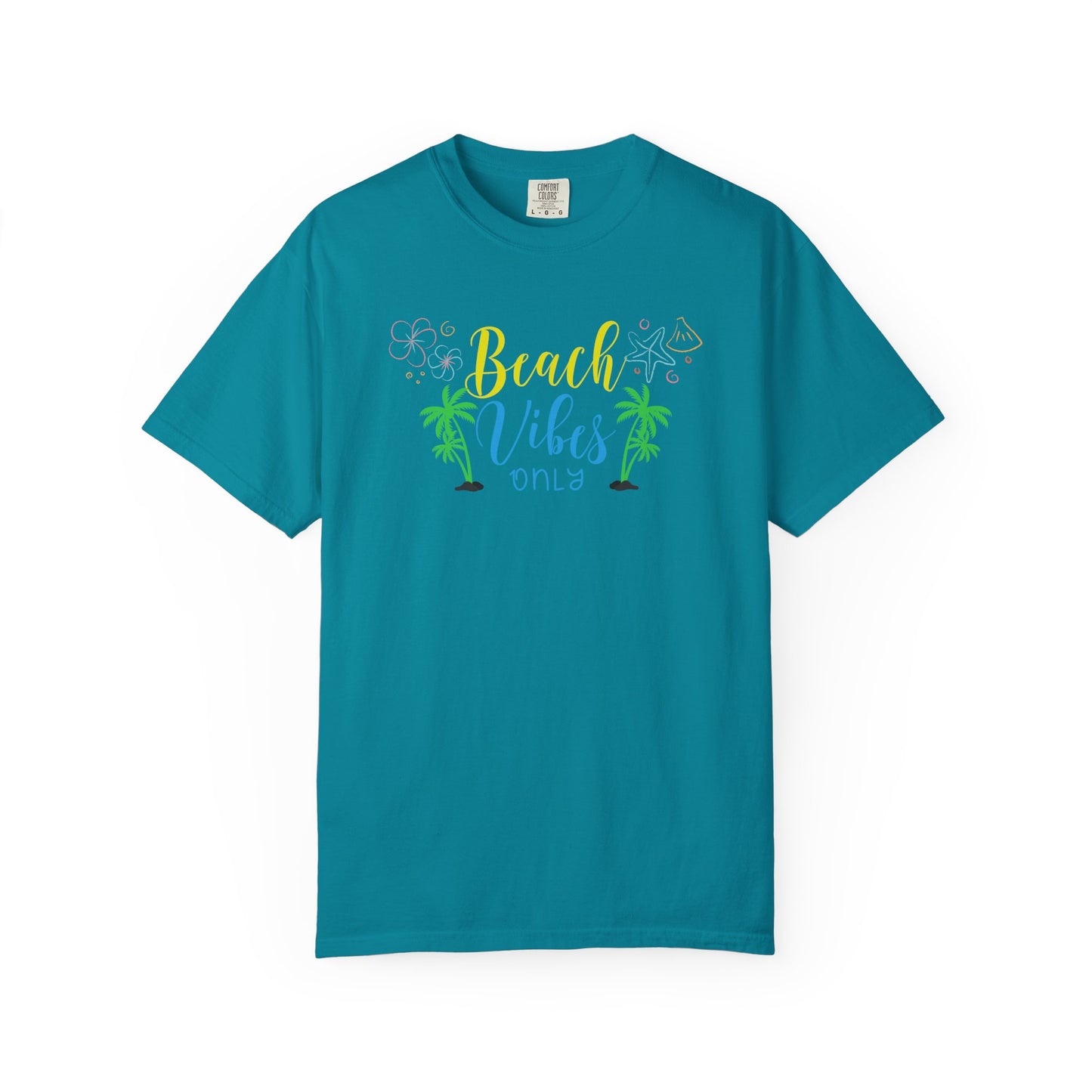 Beach Vibes T-Shirt | Unisex Garment-Dyed Tee for Summer | Casual Beachwear, Vacation Shirt, Gift for Sun Lovers, Summer Parties, [...]