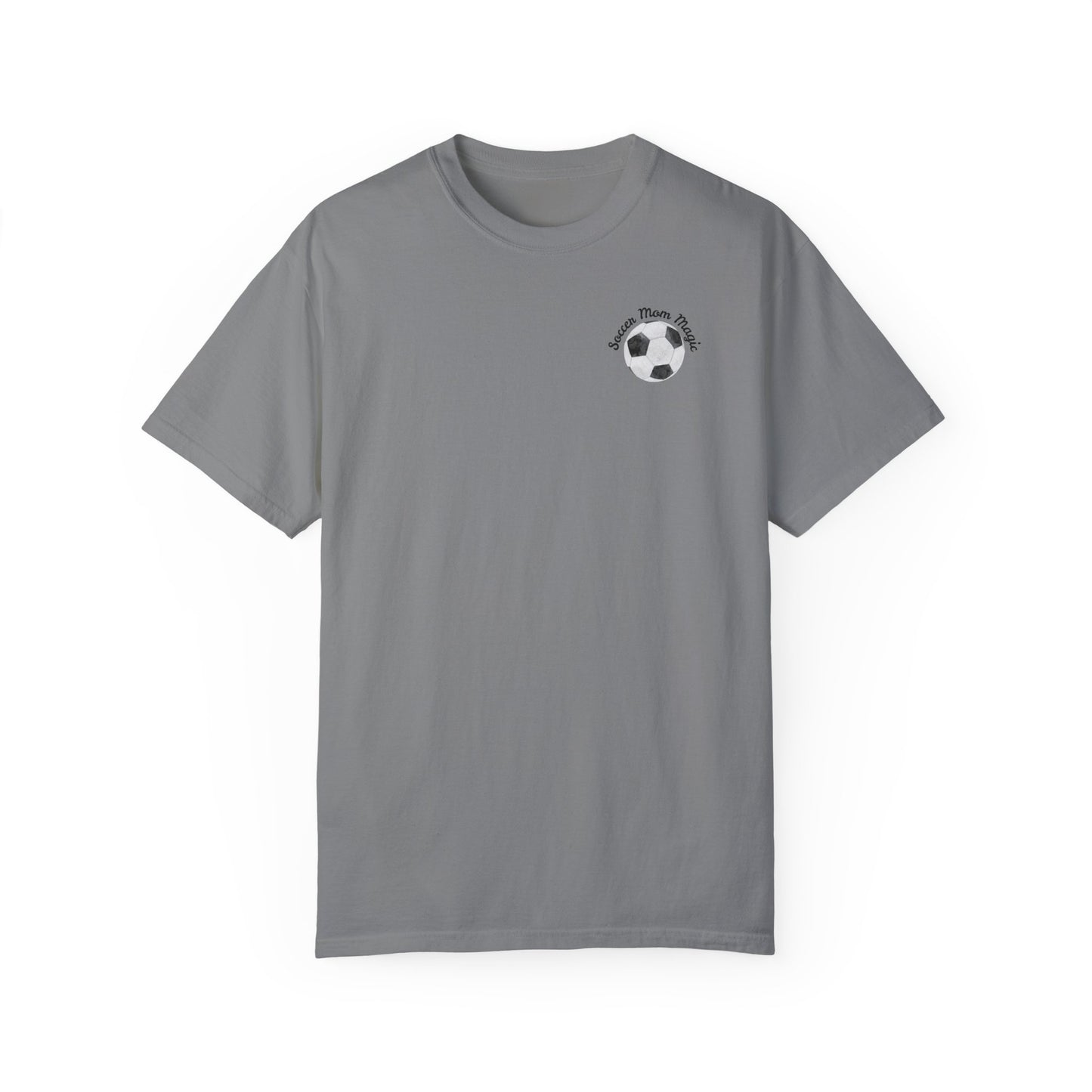 Soccer Mom Magic T-shirt, Gift for Soccer Moms, Personalized Soccer Shirt, Sports Fan Tee, Minimalist Sports Shirt, Casual Wear