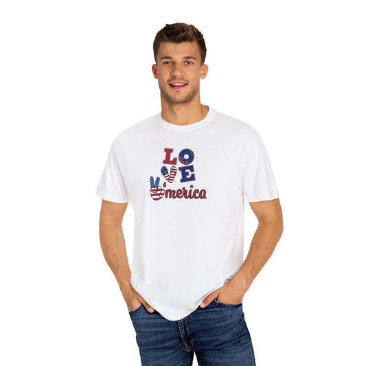 Love Peace America T-shirt