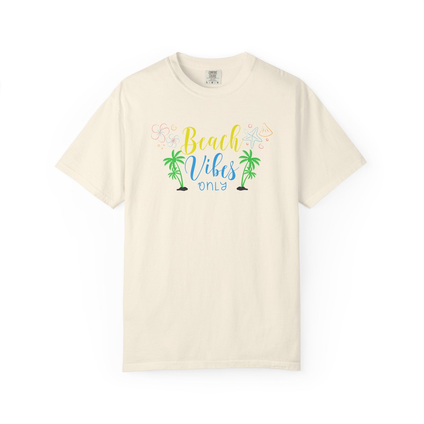 Beach Vibes T-Shirt | Unisex Garment-Dyed Tee for Summer | Casual Beachwear, Vacation Shirt, Gift for Sun Lovers, Summer Parties, [...]