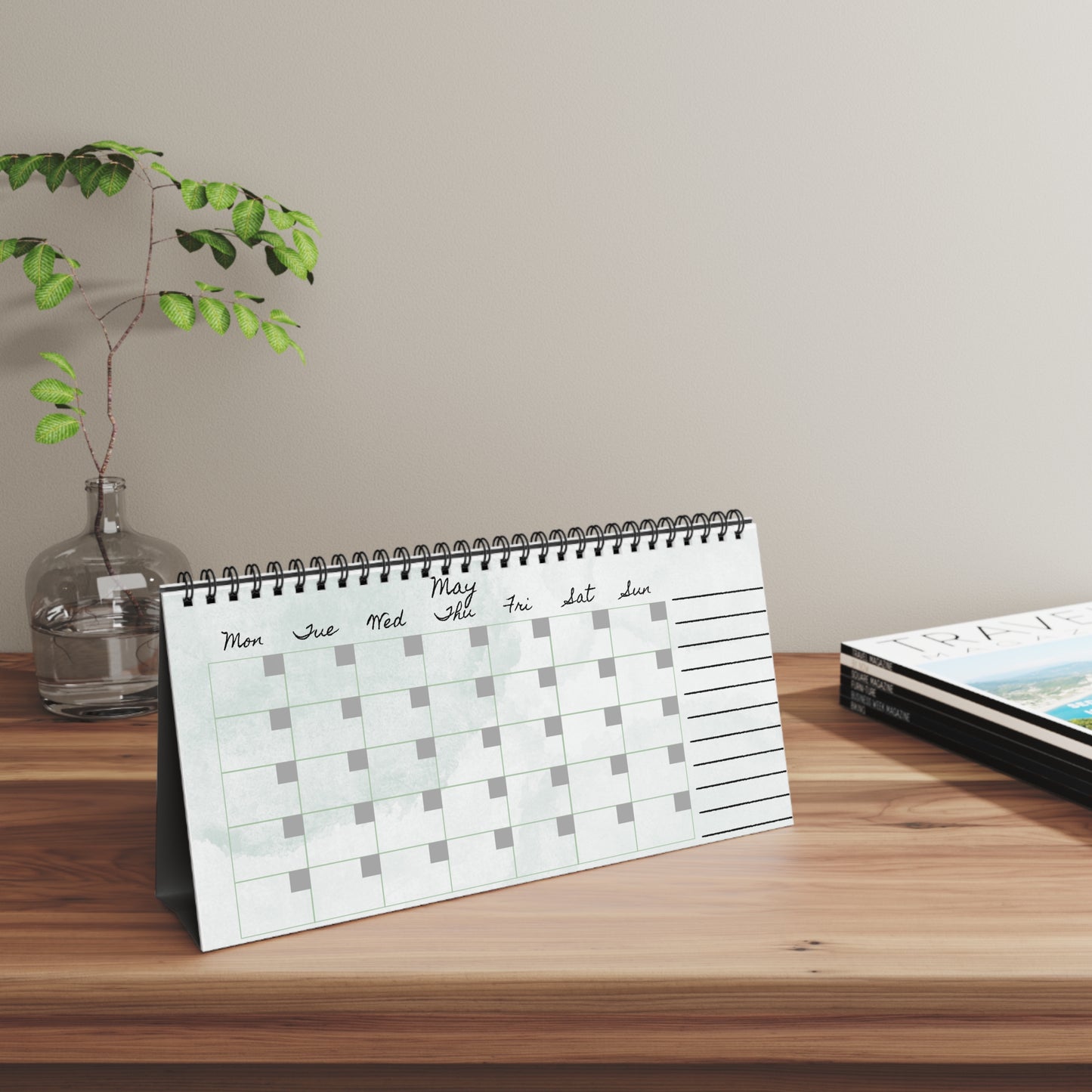Desktop Calendar - Colorful Monthly Planner