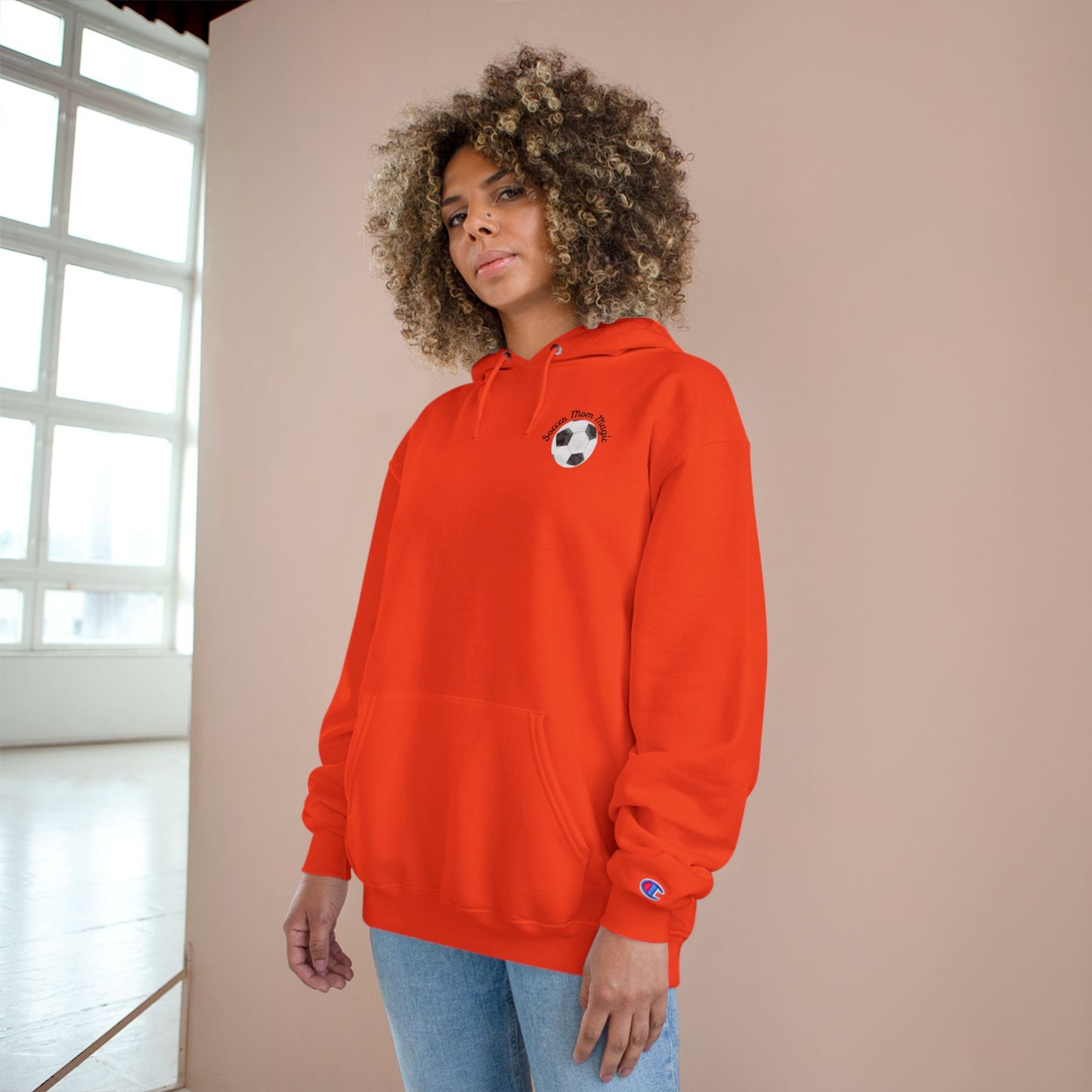 Soccer Mom Hoodie - Perfect Gift for Soccer Moms, Sporty Apparel, Cozy Layer, Unique Soccer Gift, Fun Mom Merchandise