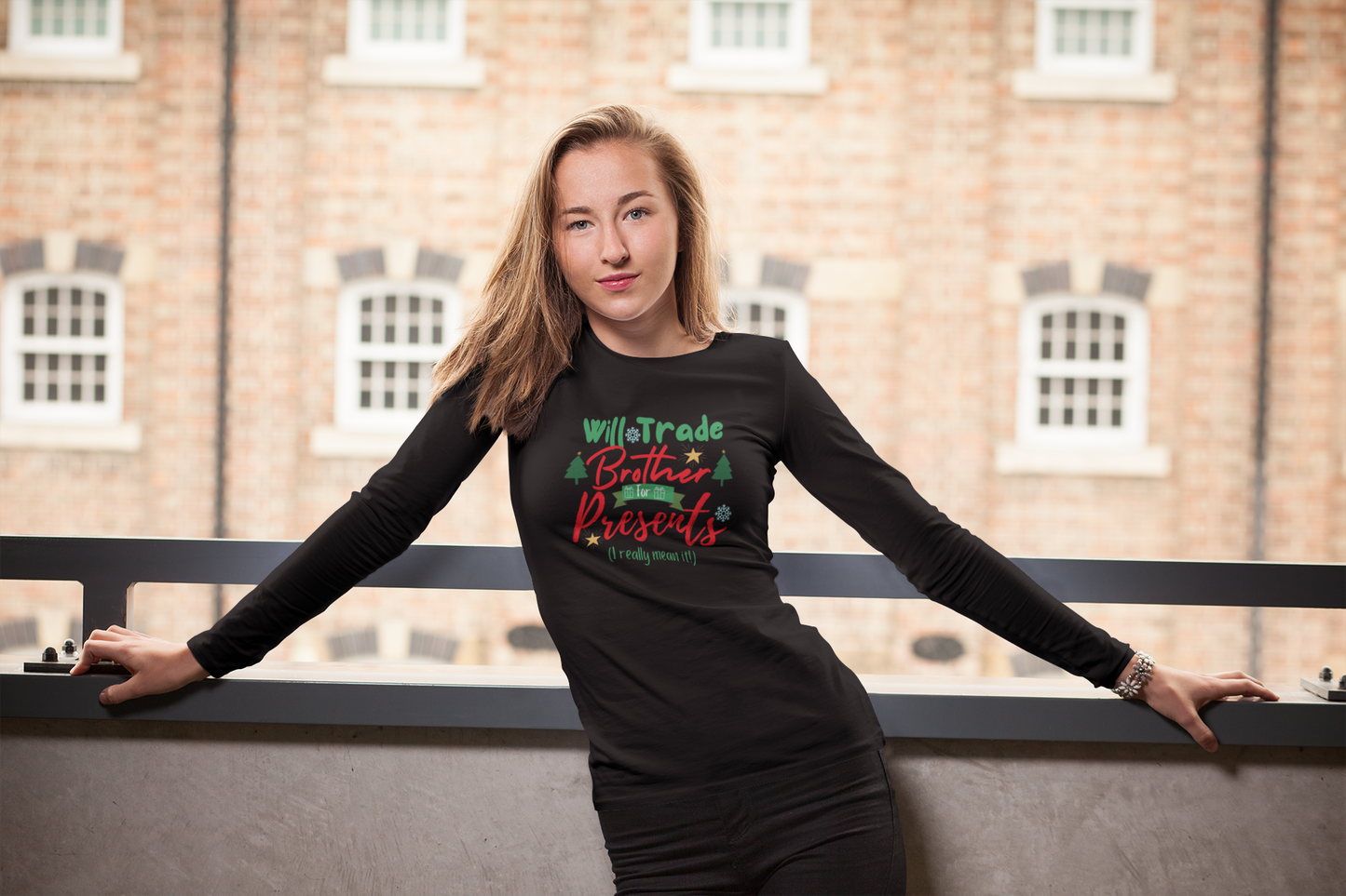 Unisex Garment-dyed Long Sleeve T-Shirt