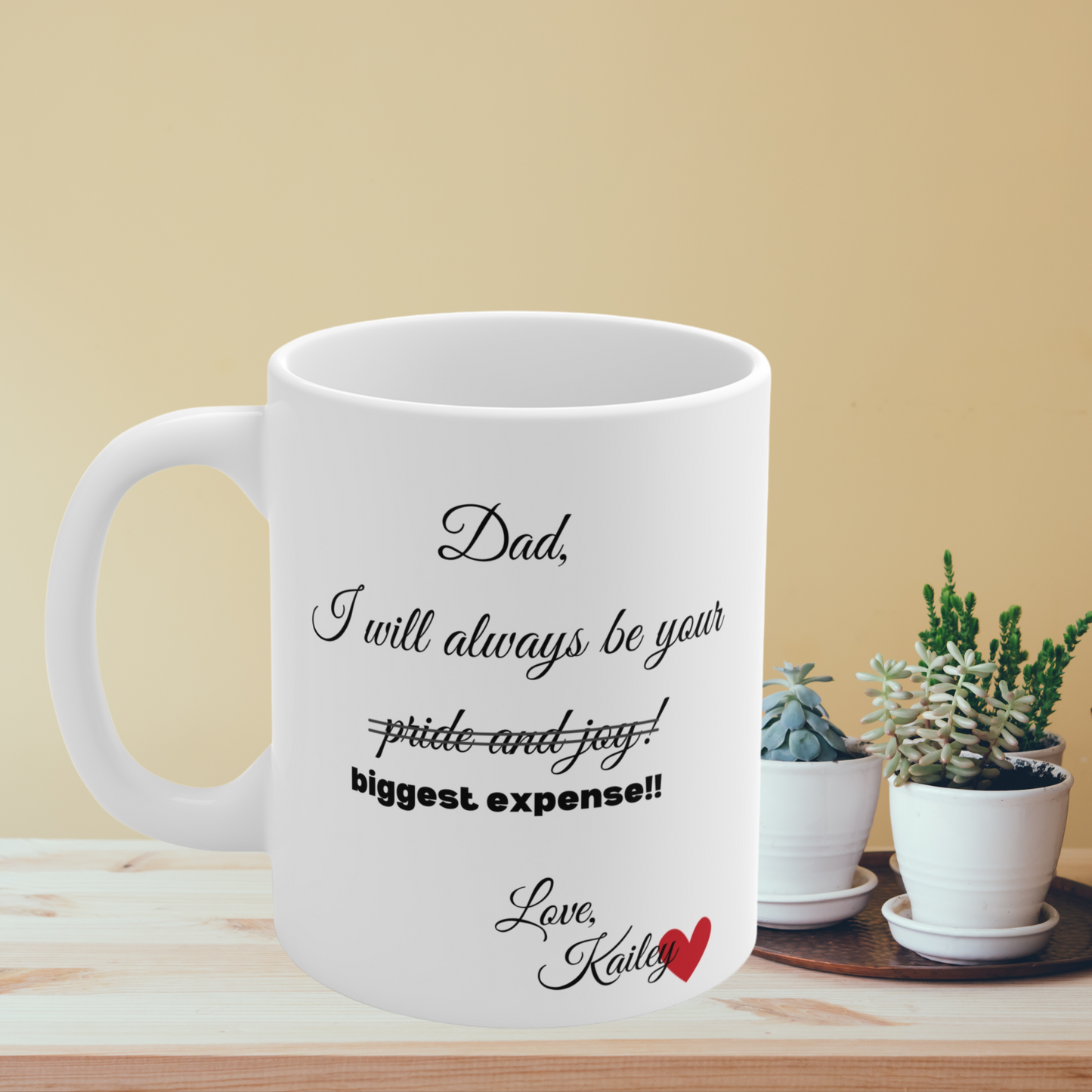 Funny Dad Mug, Perfect Gift for Father's Day, Coffee Mug for Dad, Humorous Gift for Daddy, Unique Birthday Gift for Men, Dad Joke Mug