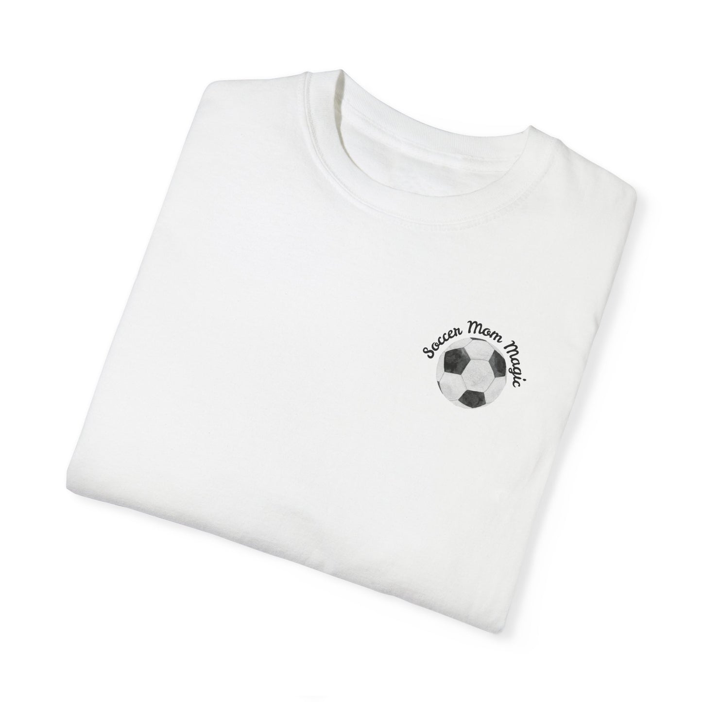 Soccer Mom Magic T-shirt, Gift for Soccer Moms, Personalized Soccer Shirt, Sports Fan Tee, Minimalist Sports Shirt, Casual Wear