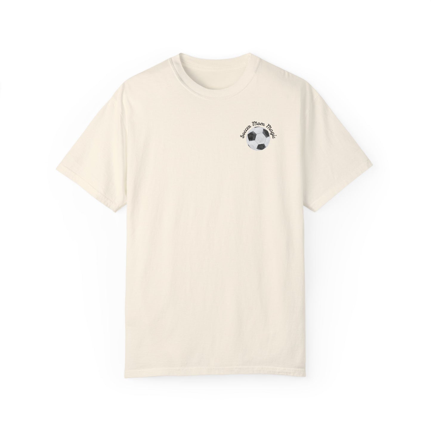 Soccer Mom Magic T-shirt, Gift for Soccer Moms, Personalized Soccer Shirt, Sports Fan Tee, Minimalist Sports Shirt, Casual Wear