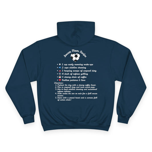 Soccer Mom Hoodie - Perfect Gift for Soccer Moms, Sporty Apparel, Cozy Layer, Unique Soccer Gift, Fun Mom Merchandise