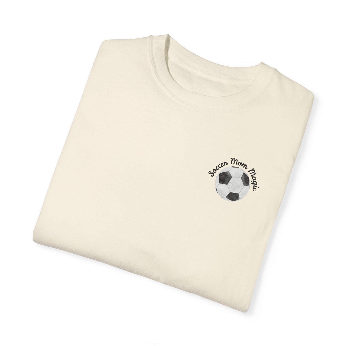 Soccer Mom Magic T-shirt, Gift for Soccer Moms, Personalized Soccer Shirt, Sports Fan Tee, Minimalist Sports Shirt, Casual Wear