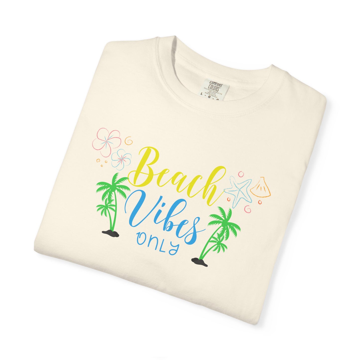 Beach Vibes T-Shirt | Unisex Garment-Dyed Tee for Summer | Casual Beachwear, Vacation Shirt, Gift for Sun Lovers, Summer Parties, [...]