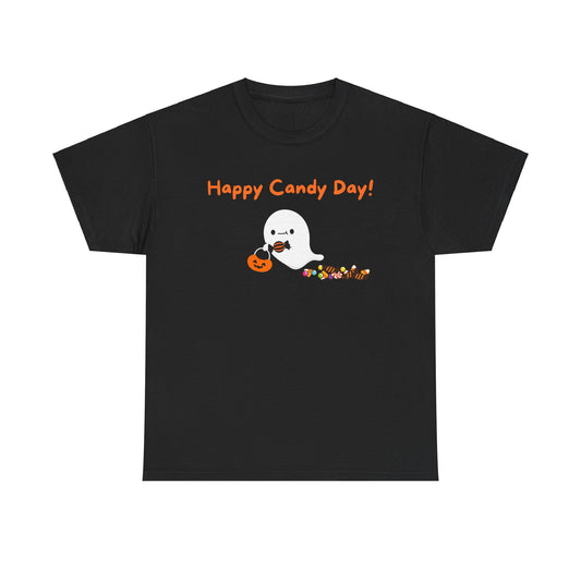 "Happy Candy Day!" Unisex Heavy Cotton Tee